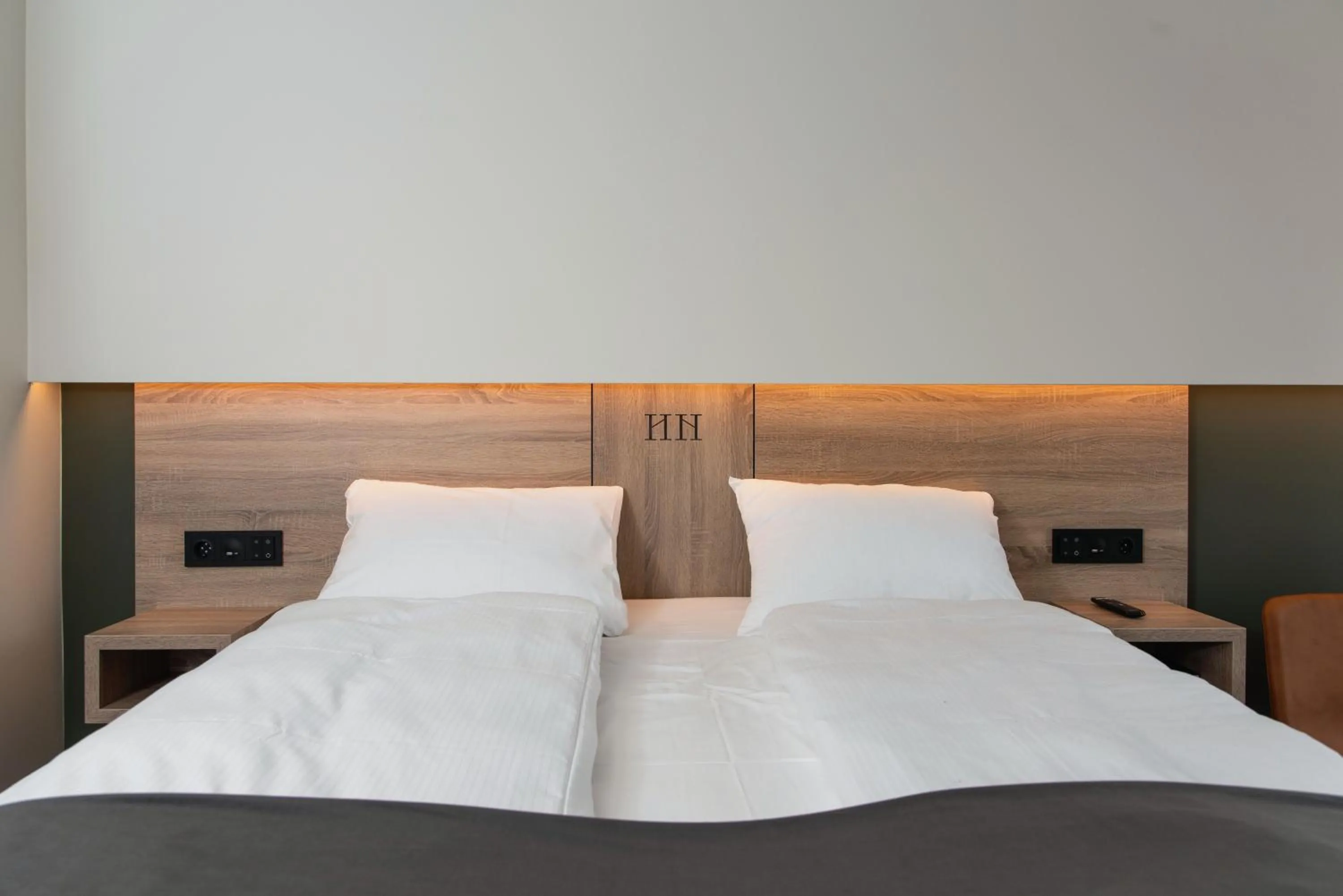 Bed in Thon Partner Hotel Norge