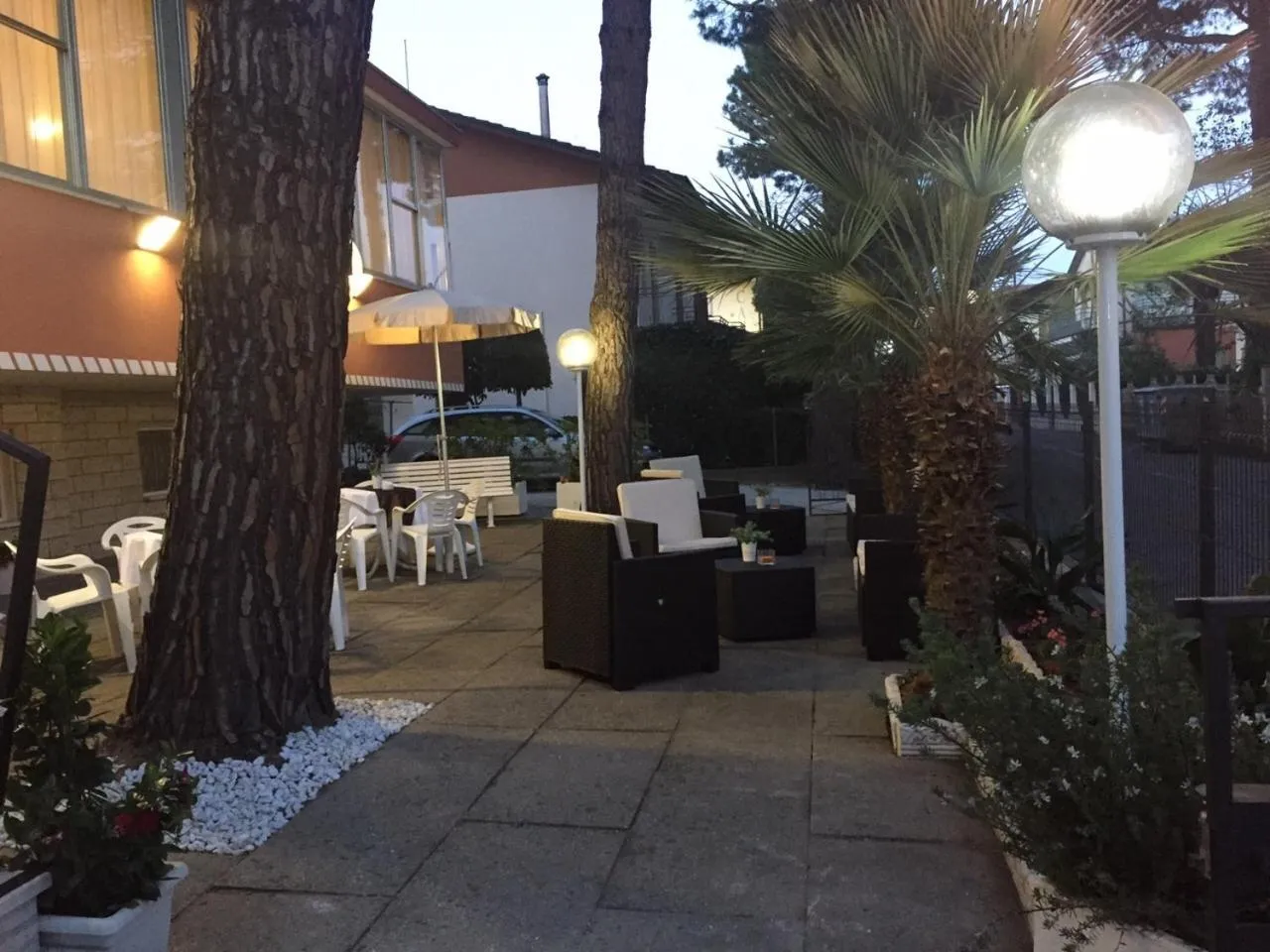 Patio in Alice Hotel