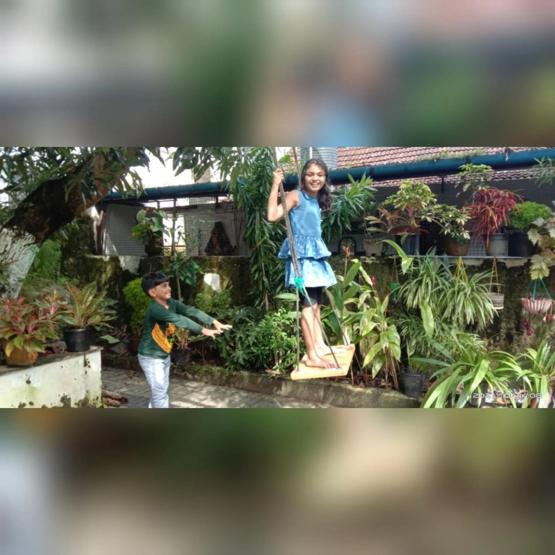 Garden view in Cukoos Nest