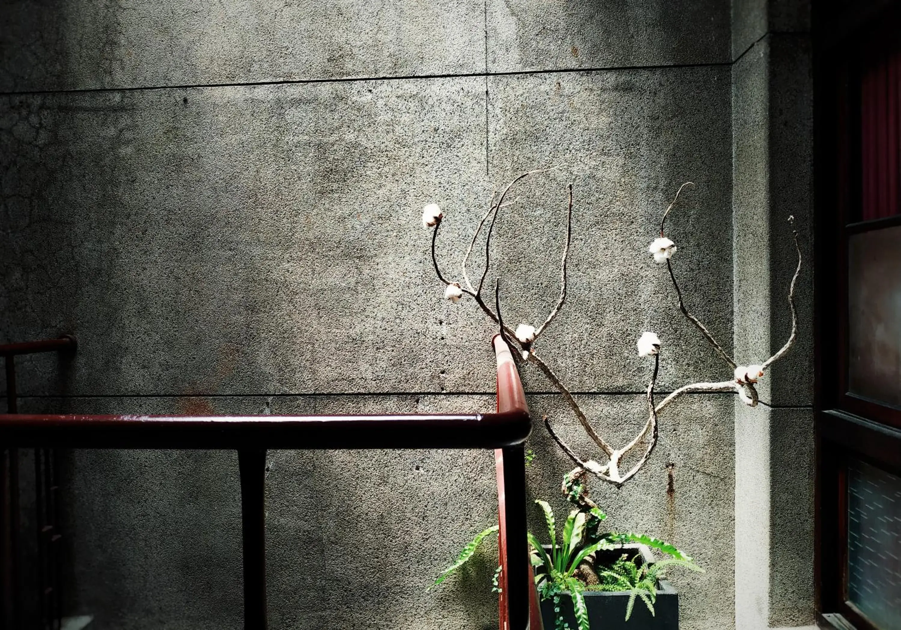 Inner courtyard view in GOIN Old House & Bar Inner courtyard view in GOIN Old House & Bar