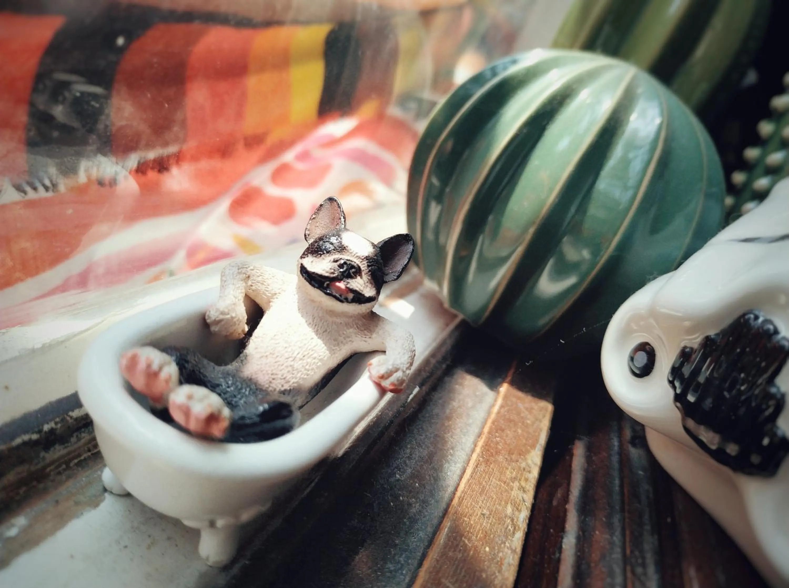 Decorative detail in GOIN Old House & Bar