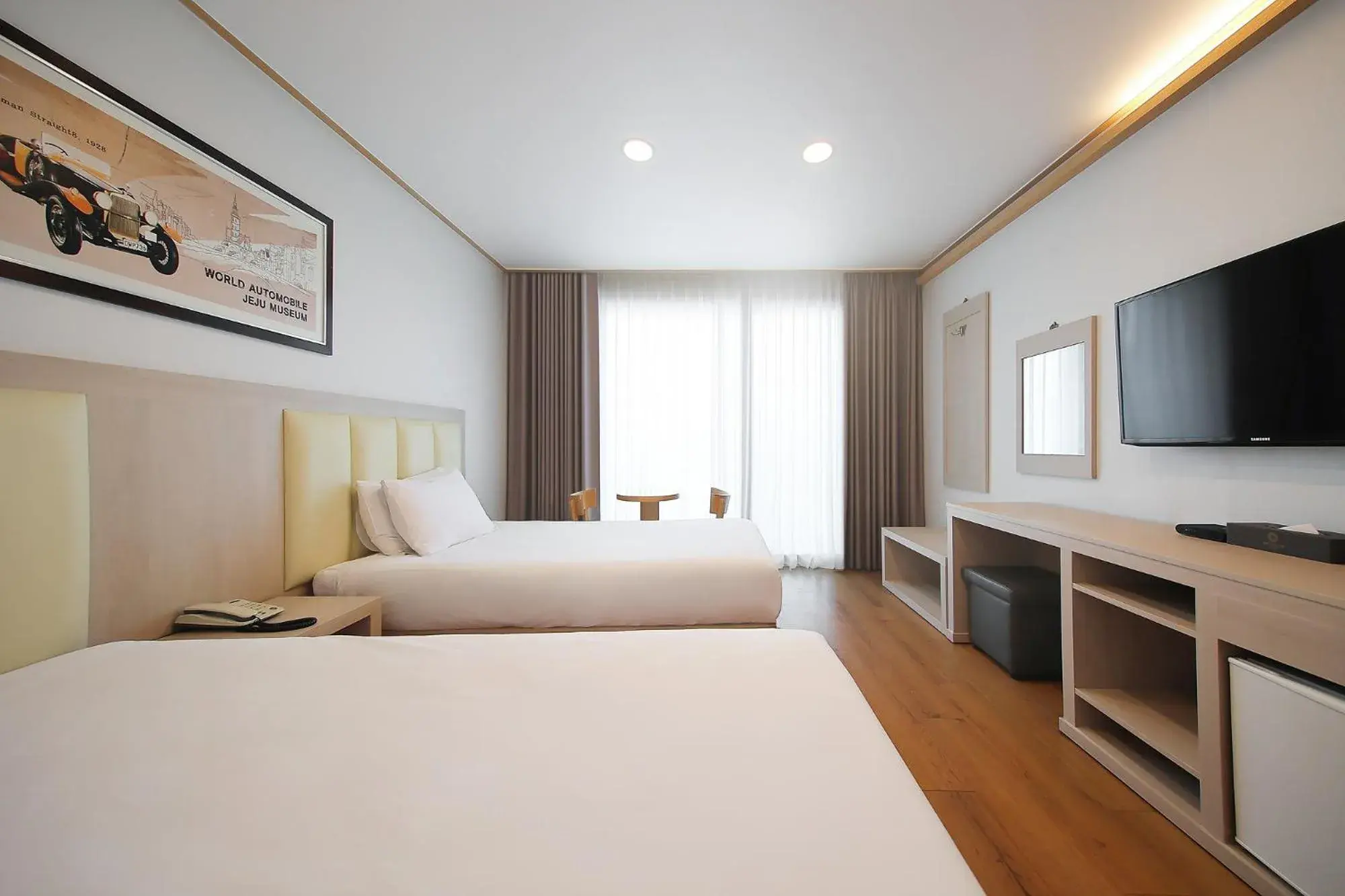 Twin Room in Shin Shin Hotel Jeju City Twin Room in Shin Shin Hotel Jeju City