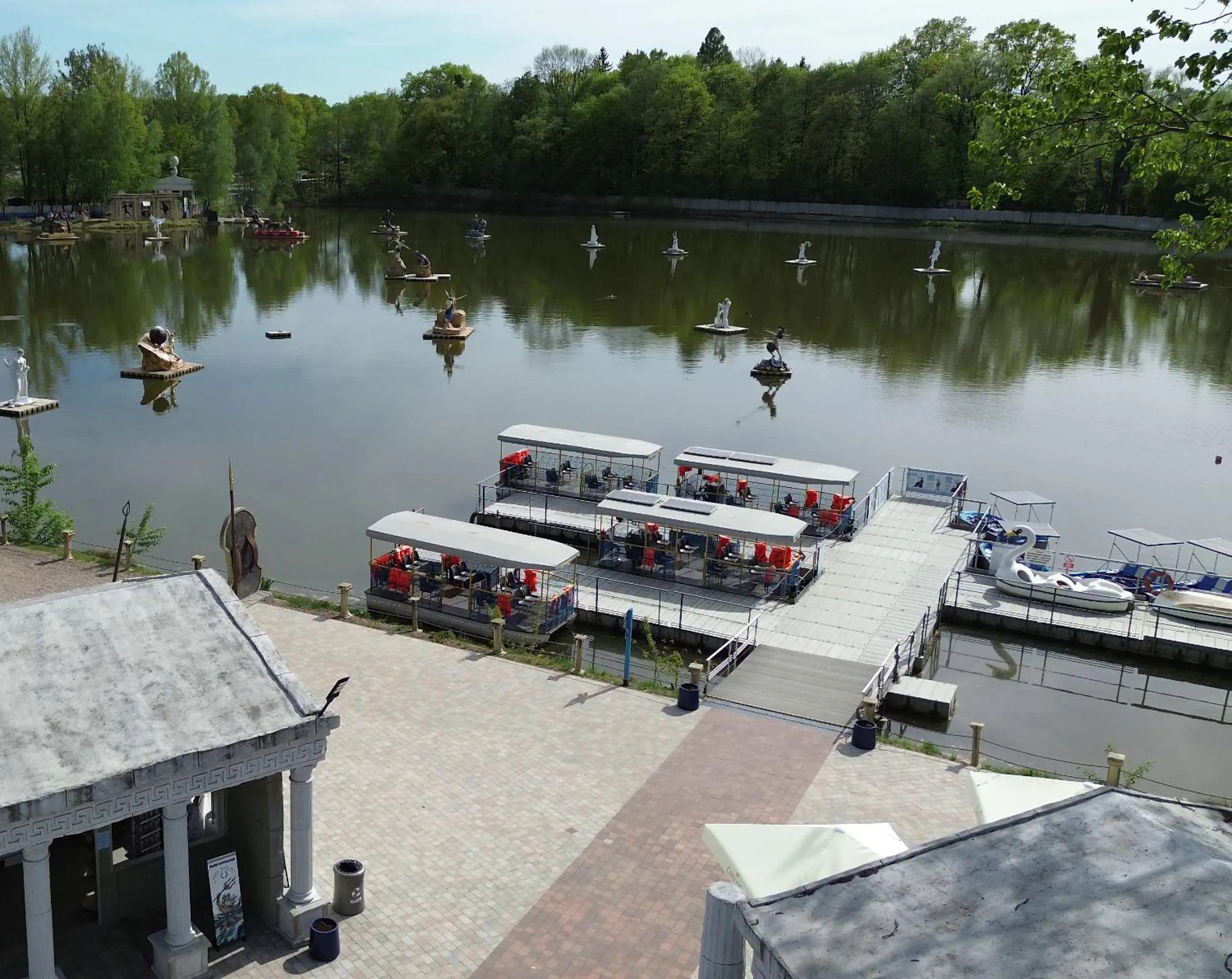Lake view in River Park Zator SPA RESORT