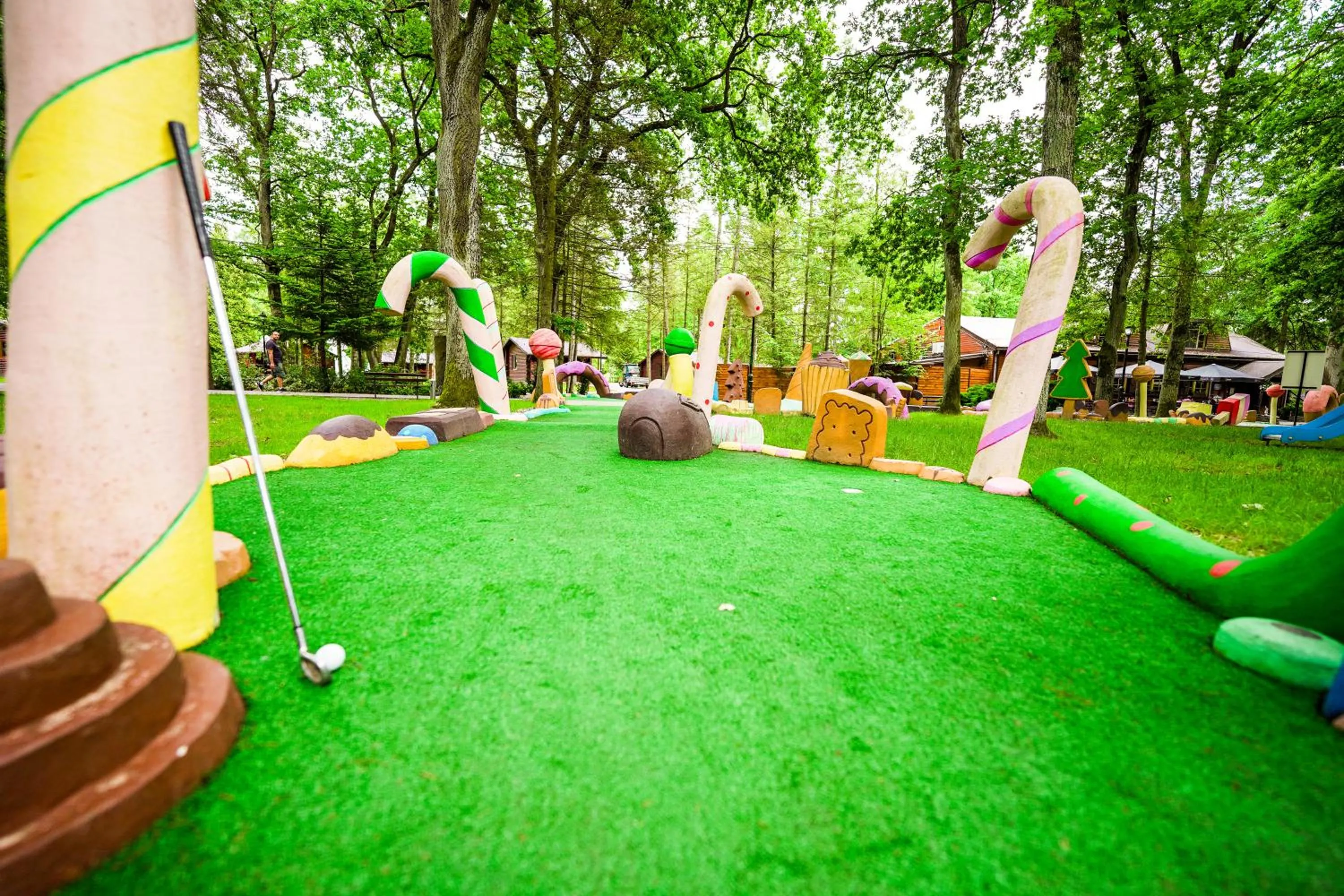 Minigolf in River Park Zator SPA RESORT