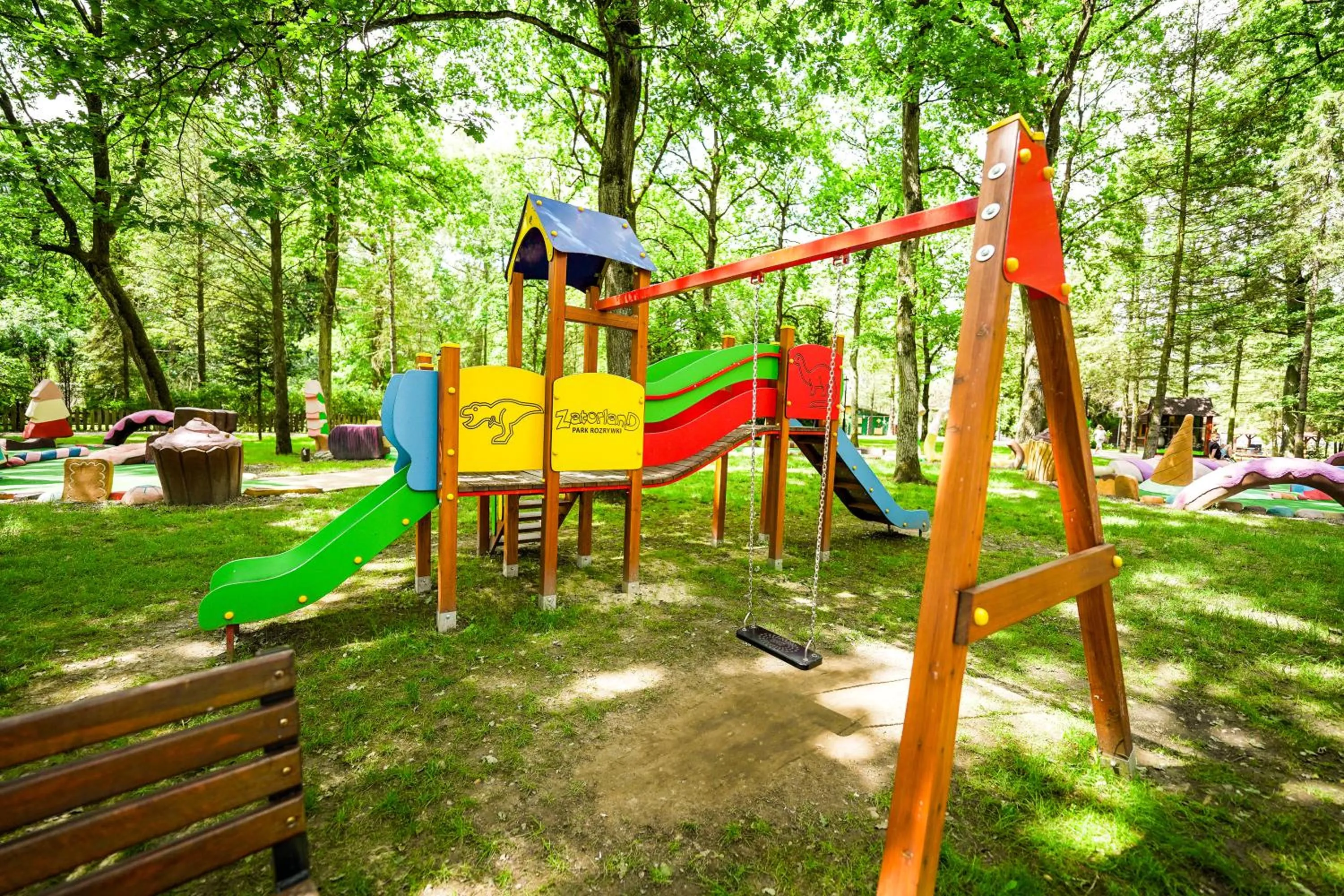 Children play ground in River Park Zator SPA RESORT