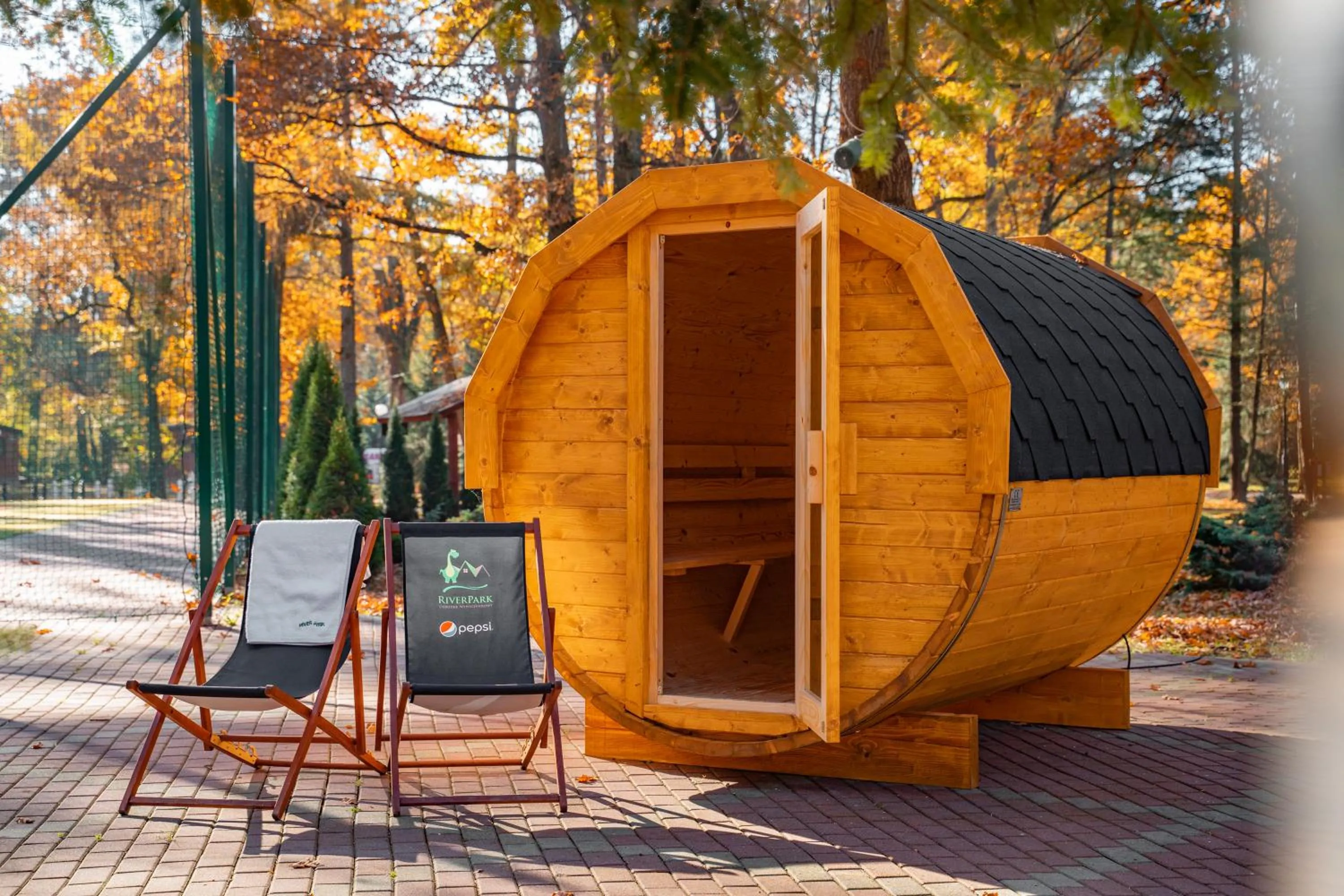 Sauna in River Park Zator SPA RESORT