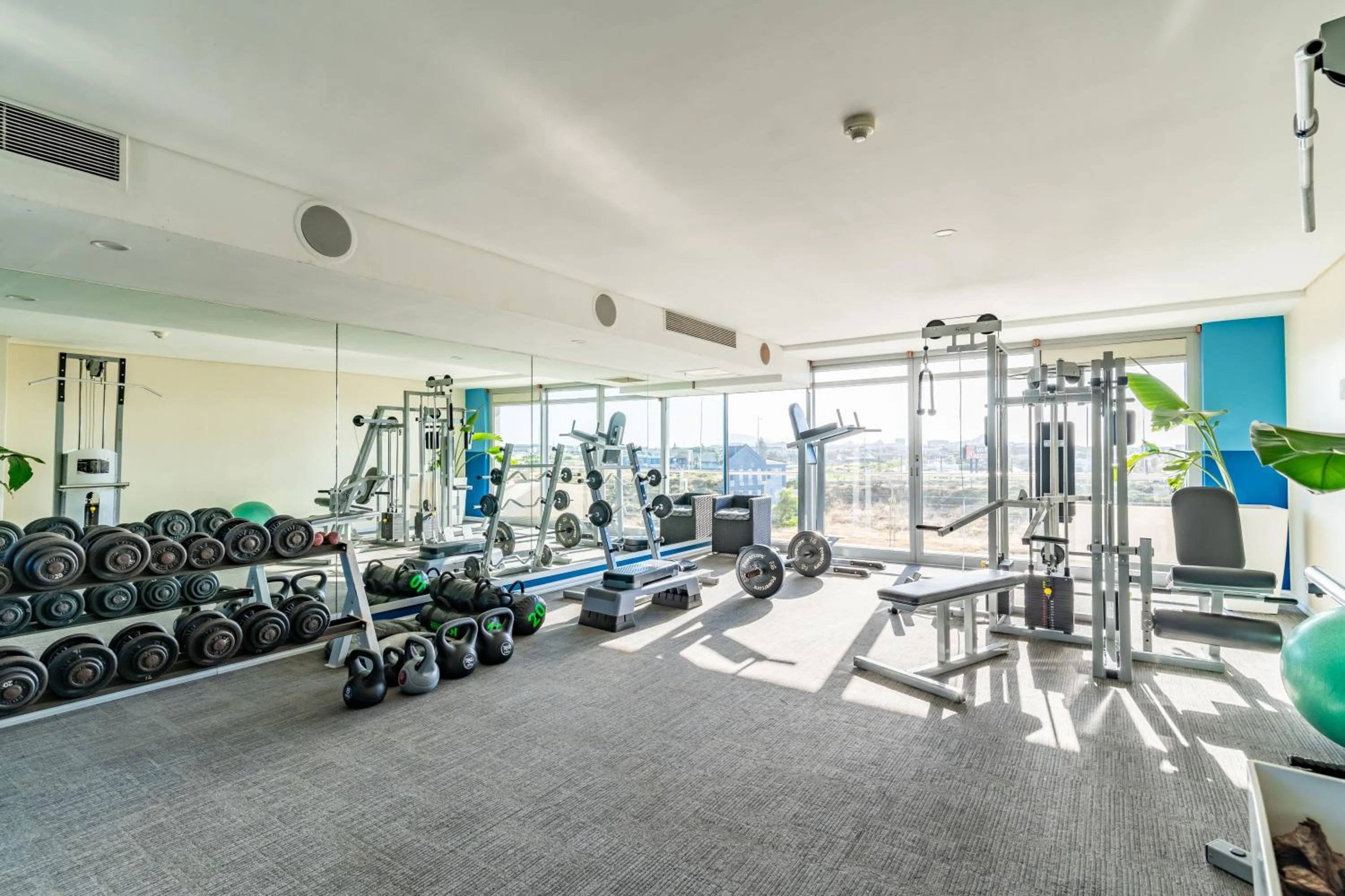 Fitness centre/facilities in Lagoon Beach Hotel Apartments