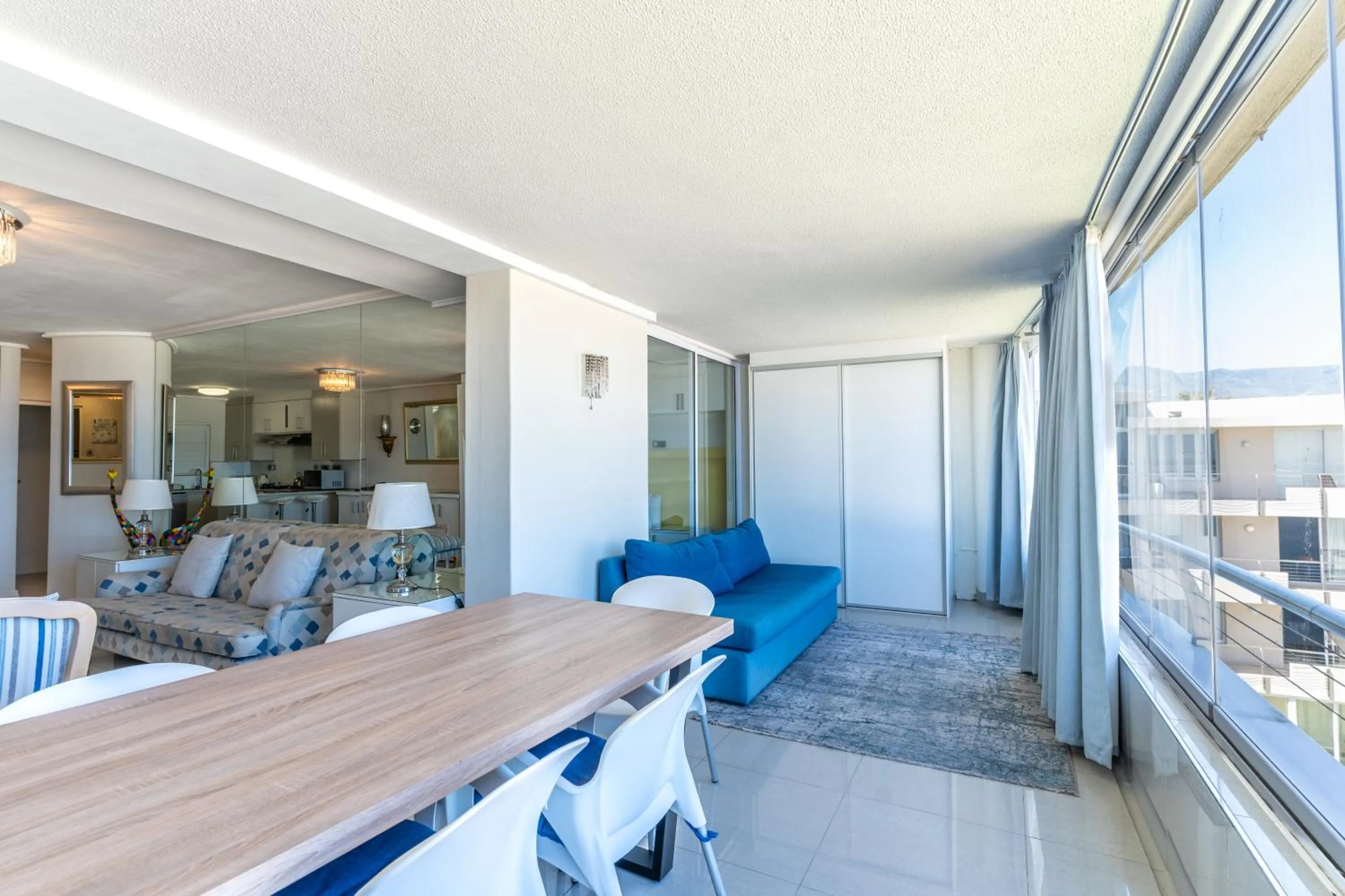 Seating area in Lagoon Beach Hotel Apartments