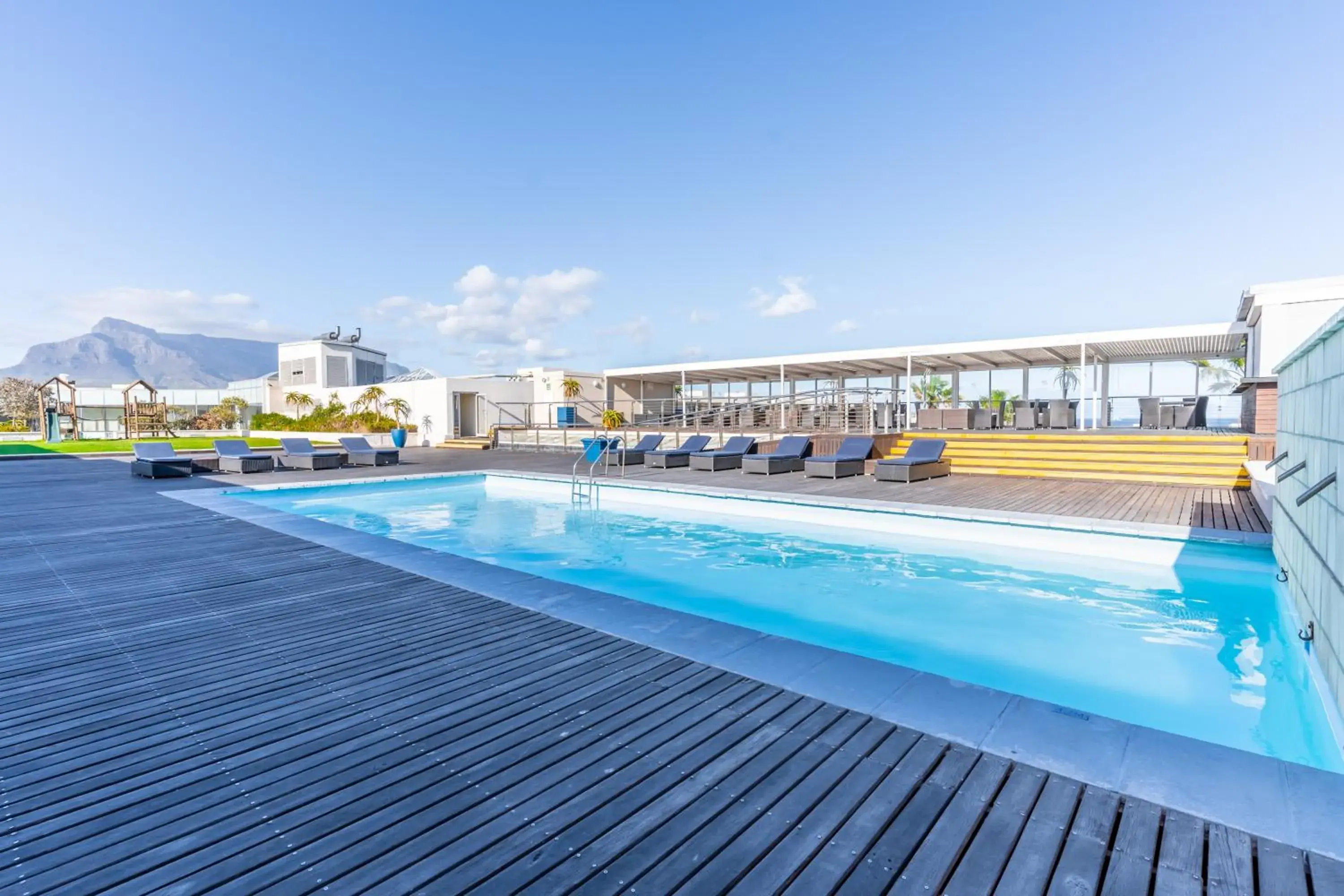 Swimming pool in Lagoon Beach Hotel Apartments Swimming pool in Lagoon Beach Hotel Apartments