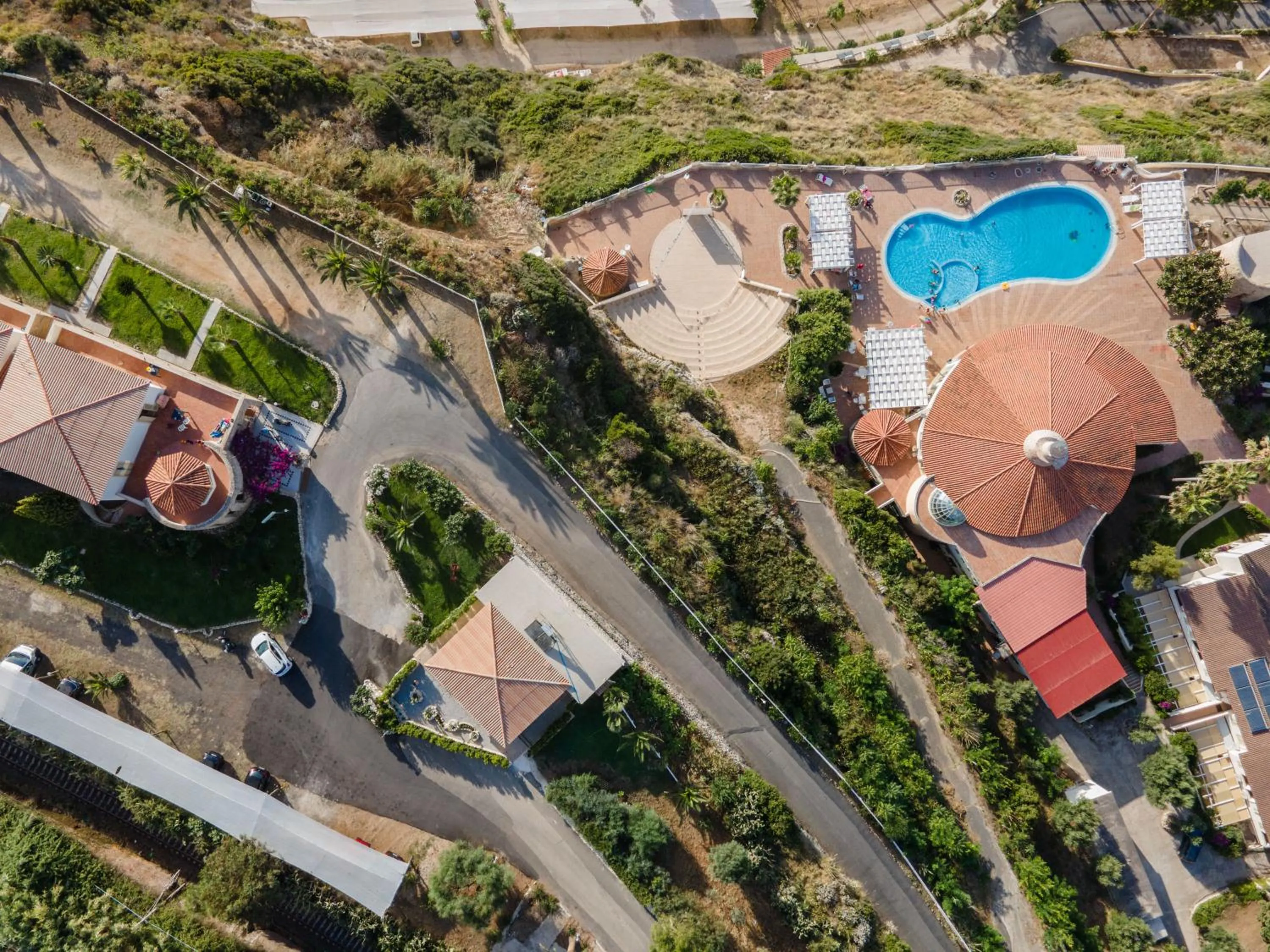 Bird's eye view in Villaggio Marco Polo