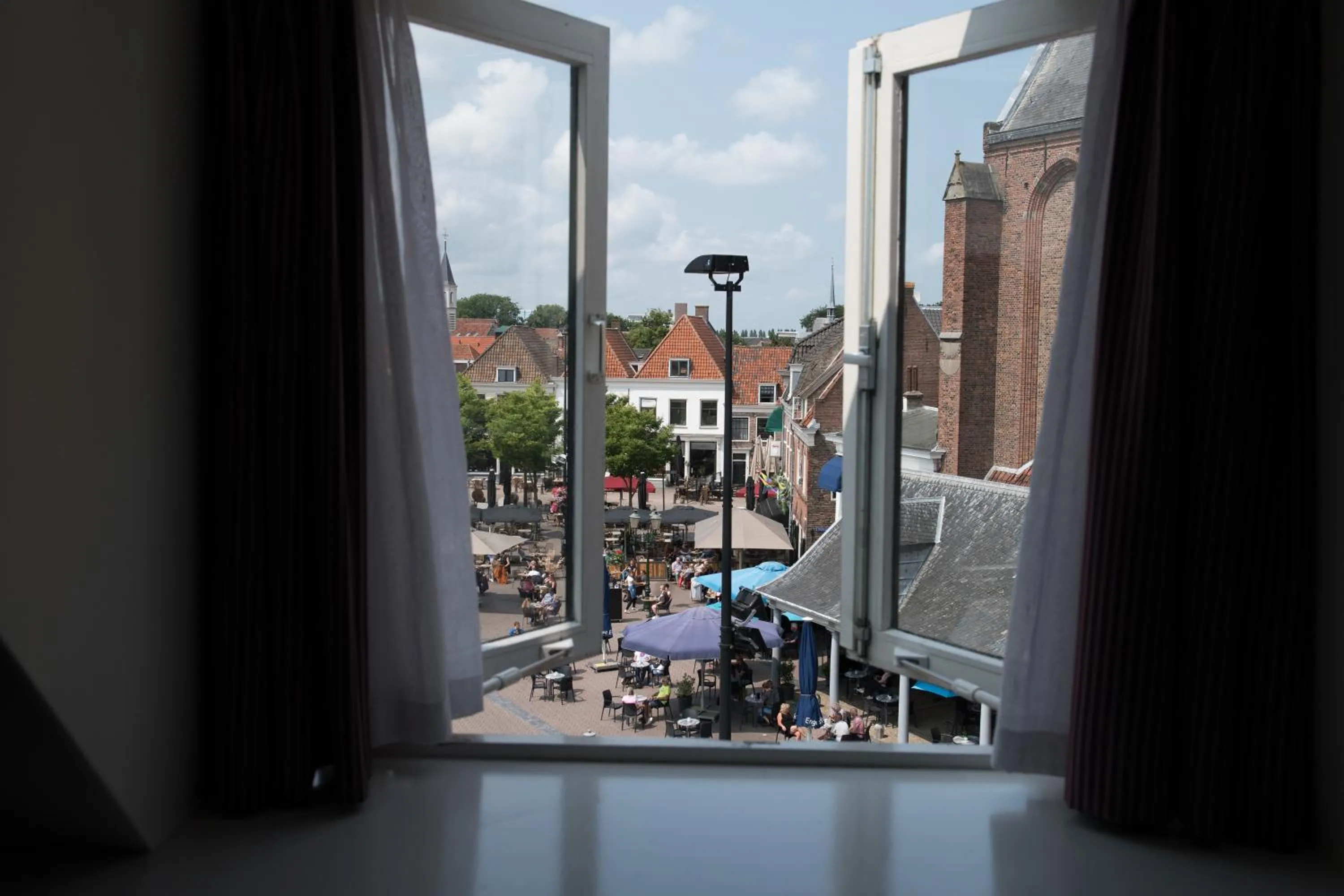City view in Hotel de Gaaper