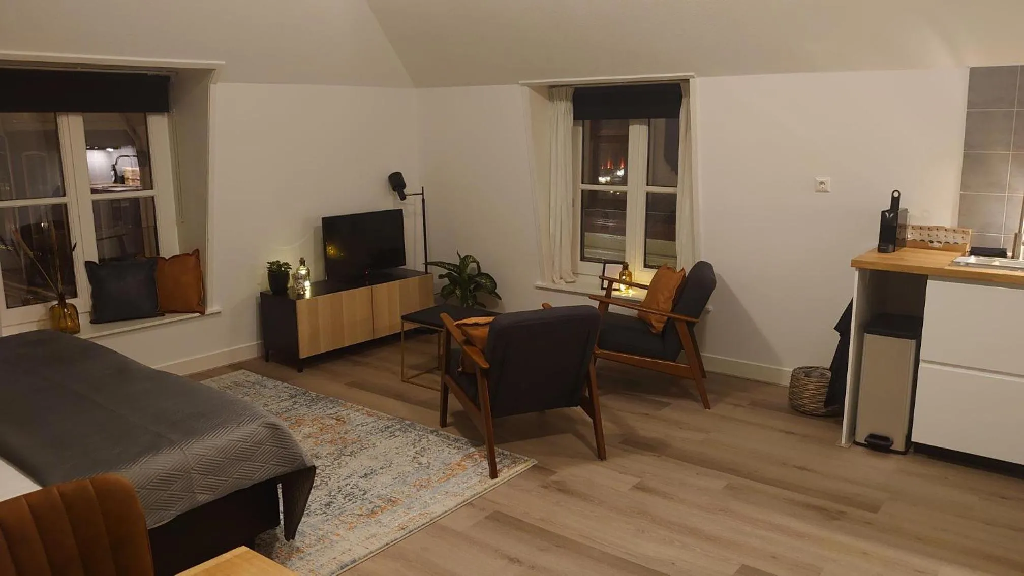 Seating area in Hotel de Gaaper