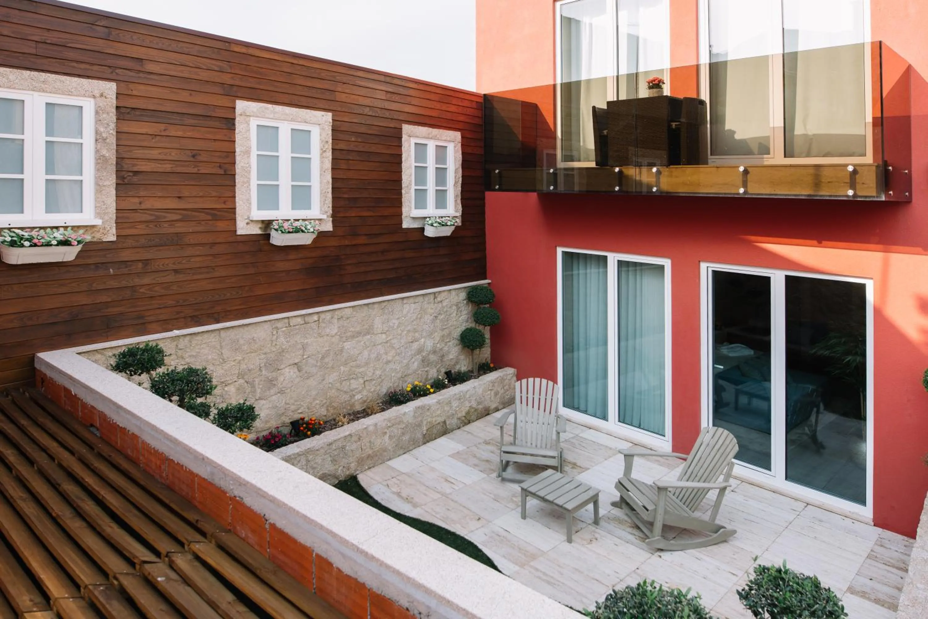 Balcony/Terrace in Casa do Rio charm suites