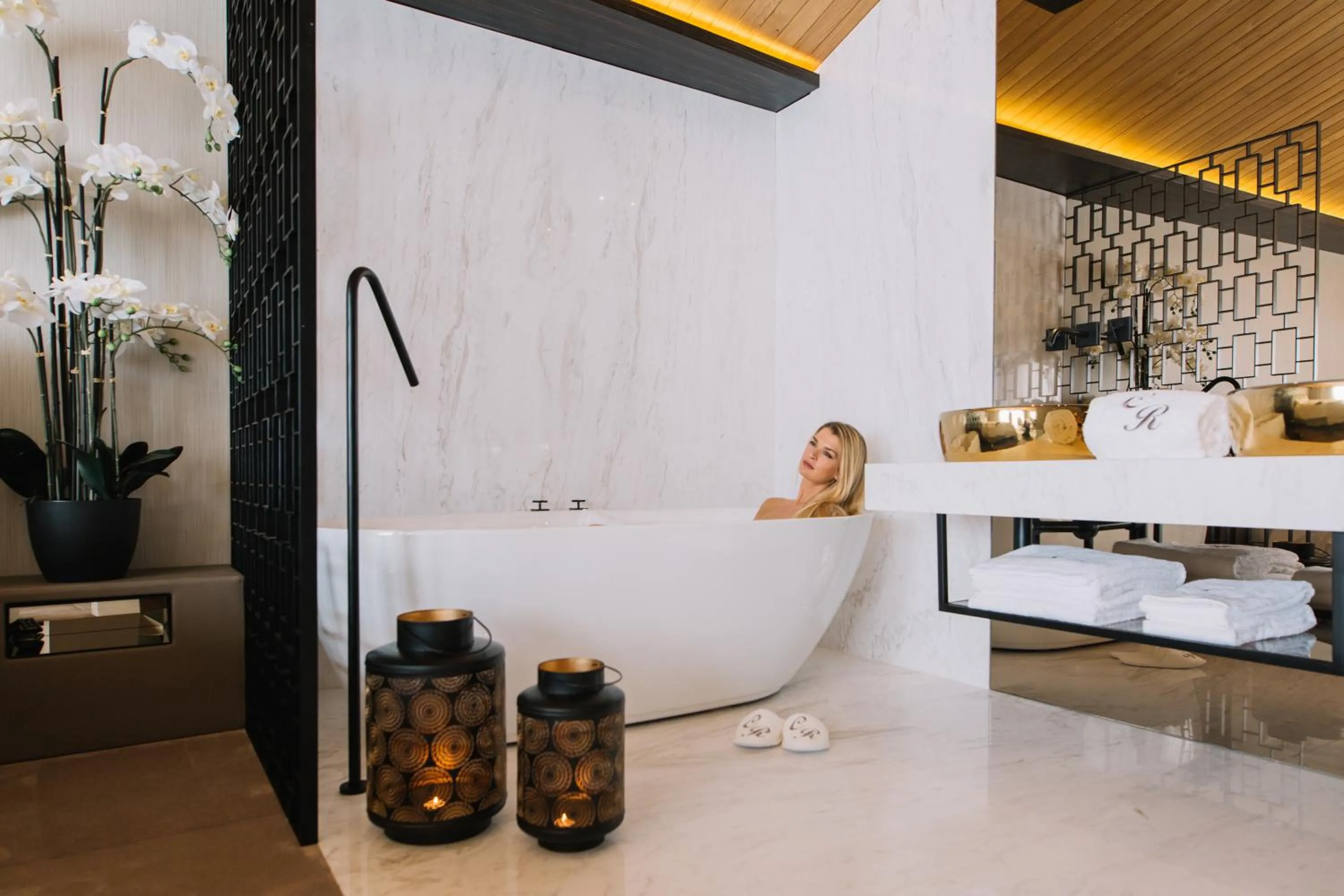 Bathroom in Casa do Rio charm suites