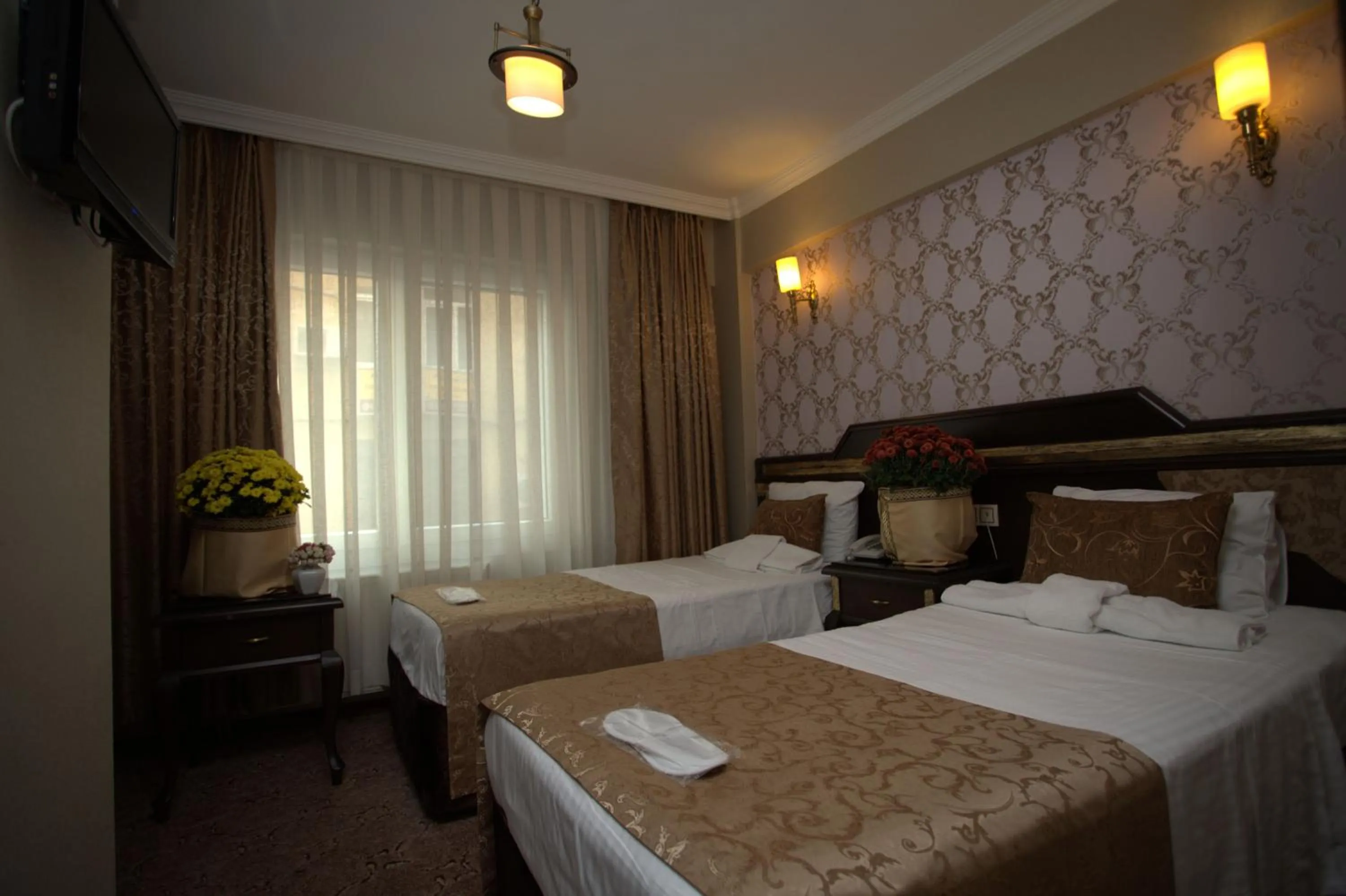 Bed in Sultanahmet Park Hotel