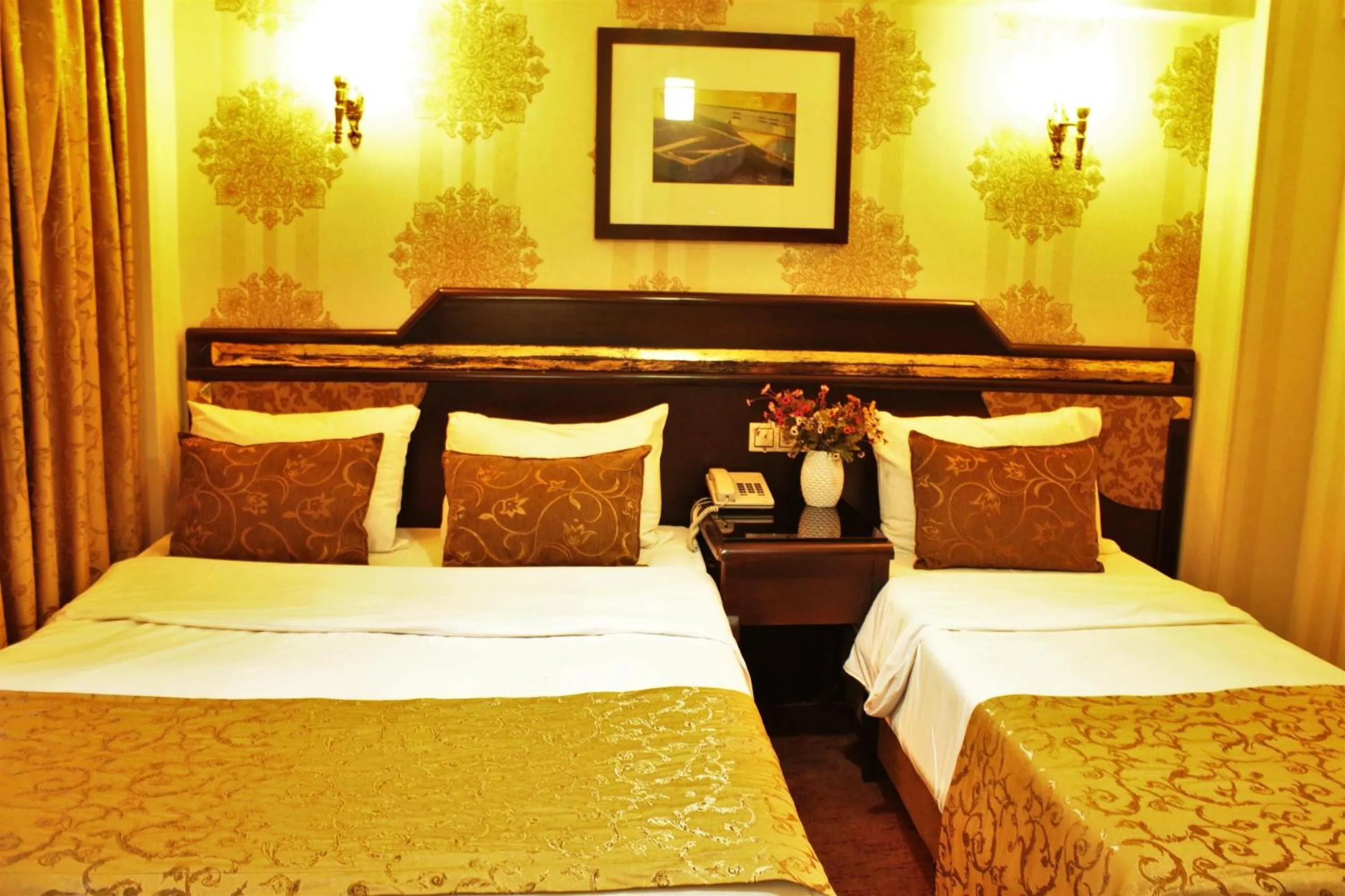 Bed in Sultanahmet Park Hotel