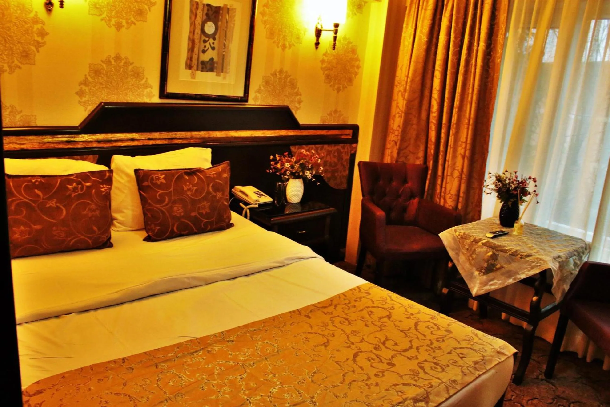Bed in Sultanahmet Park Hotel