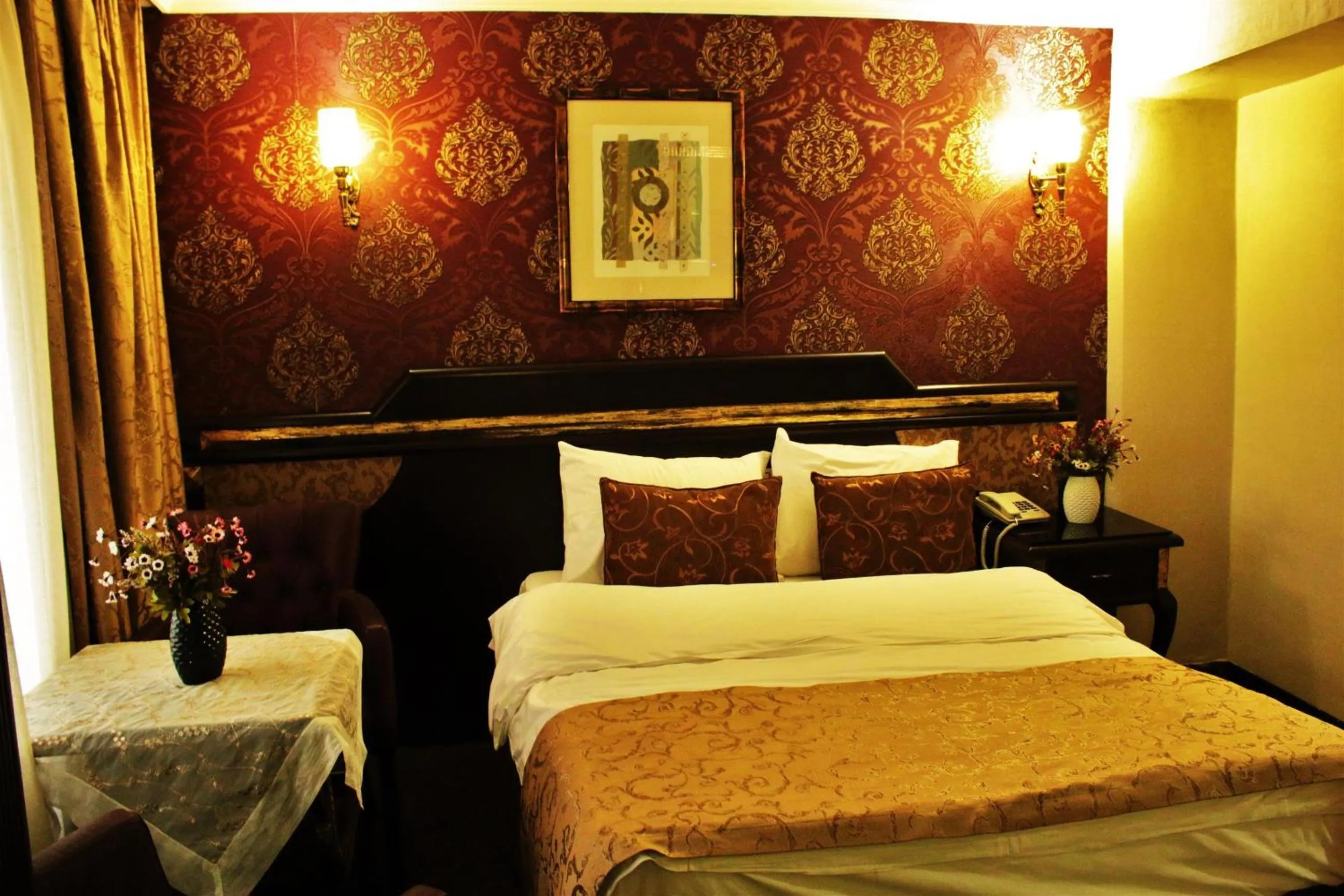 Photo of the whole room, Bed in Sultanahmet Park Hotel