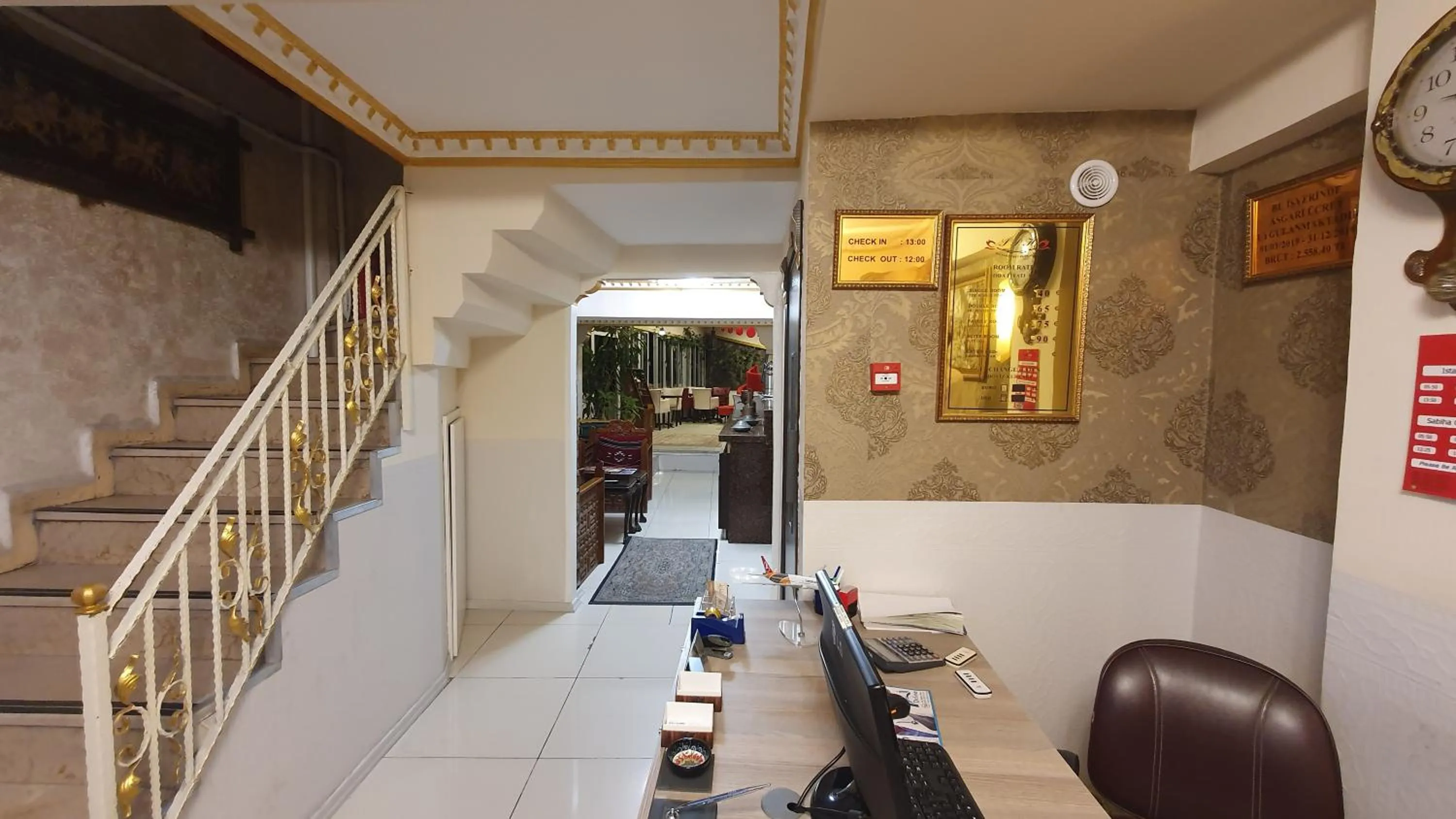 Lobby or reception in Sultanahmet Park Hotel