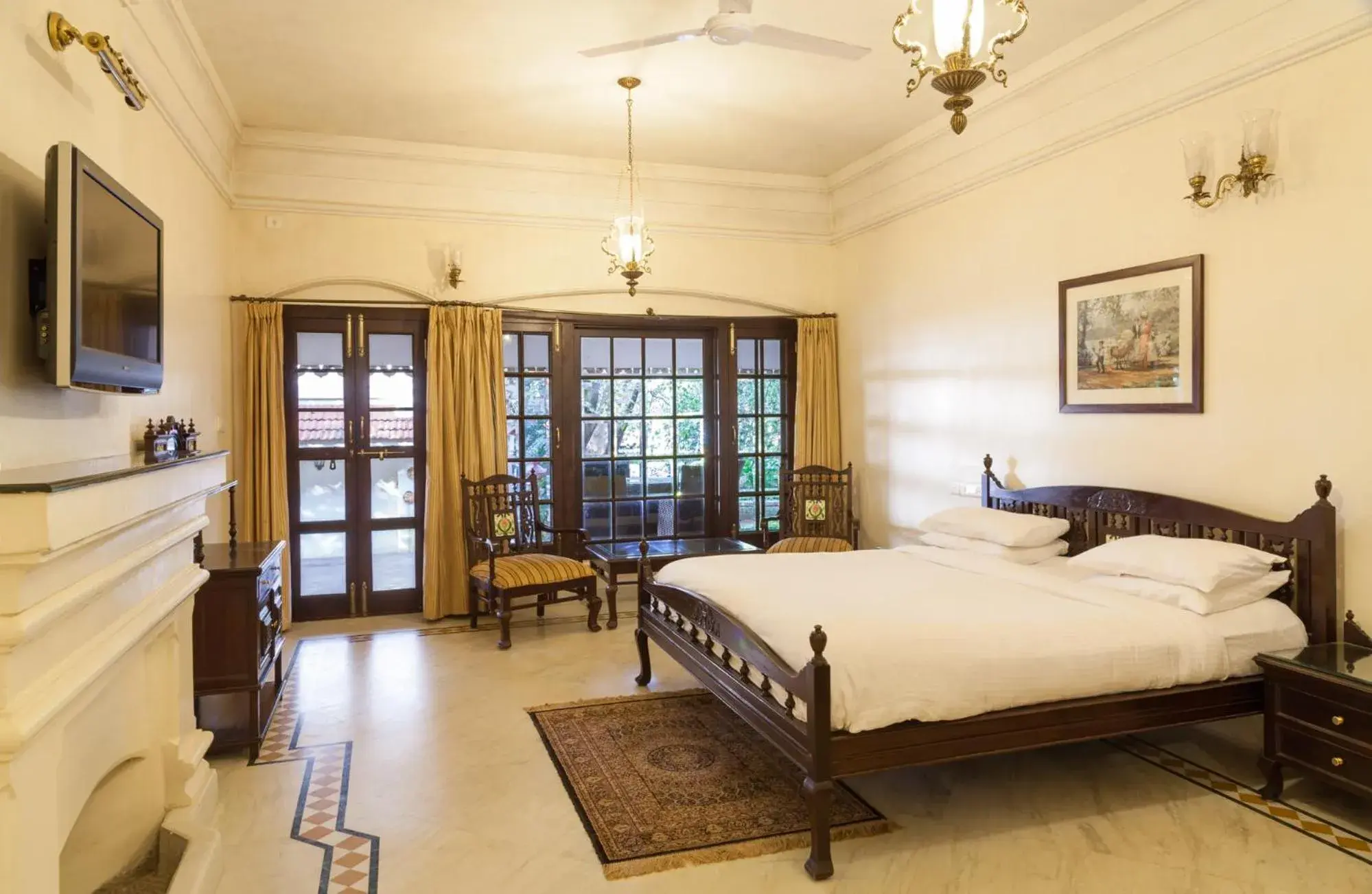 Bed in WelcomHeritage Golf View Bed in WelcomHeritage Golf View