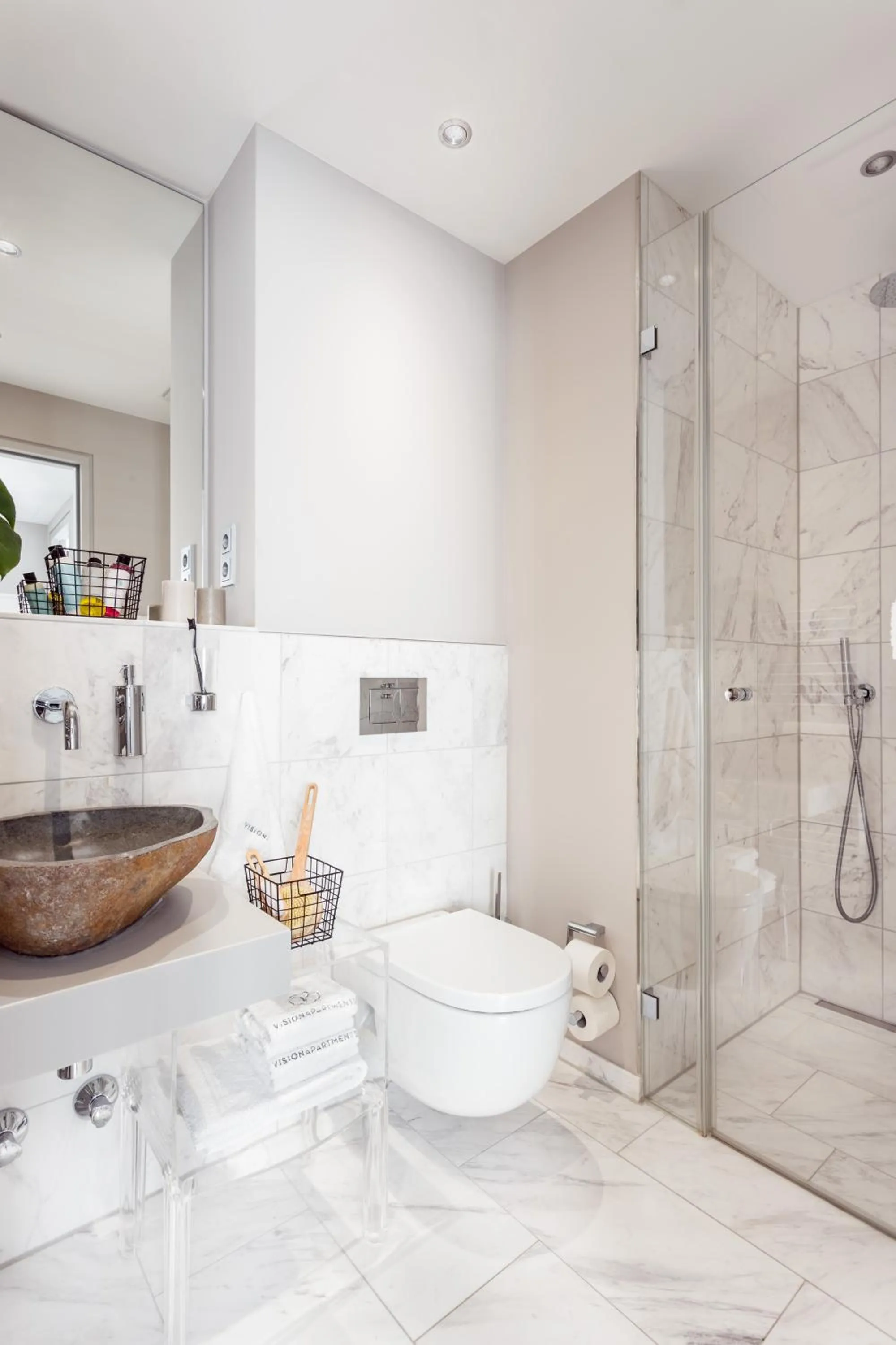 Bathroom in Skyreach BizzStay - Wohnen am Main