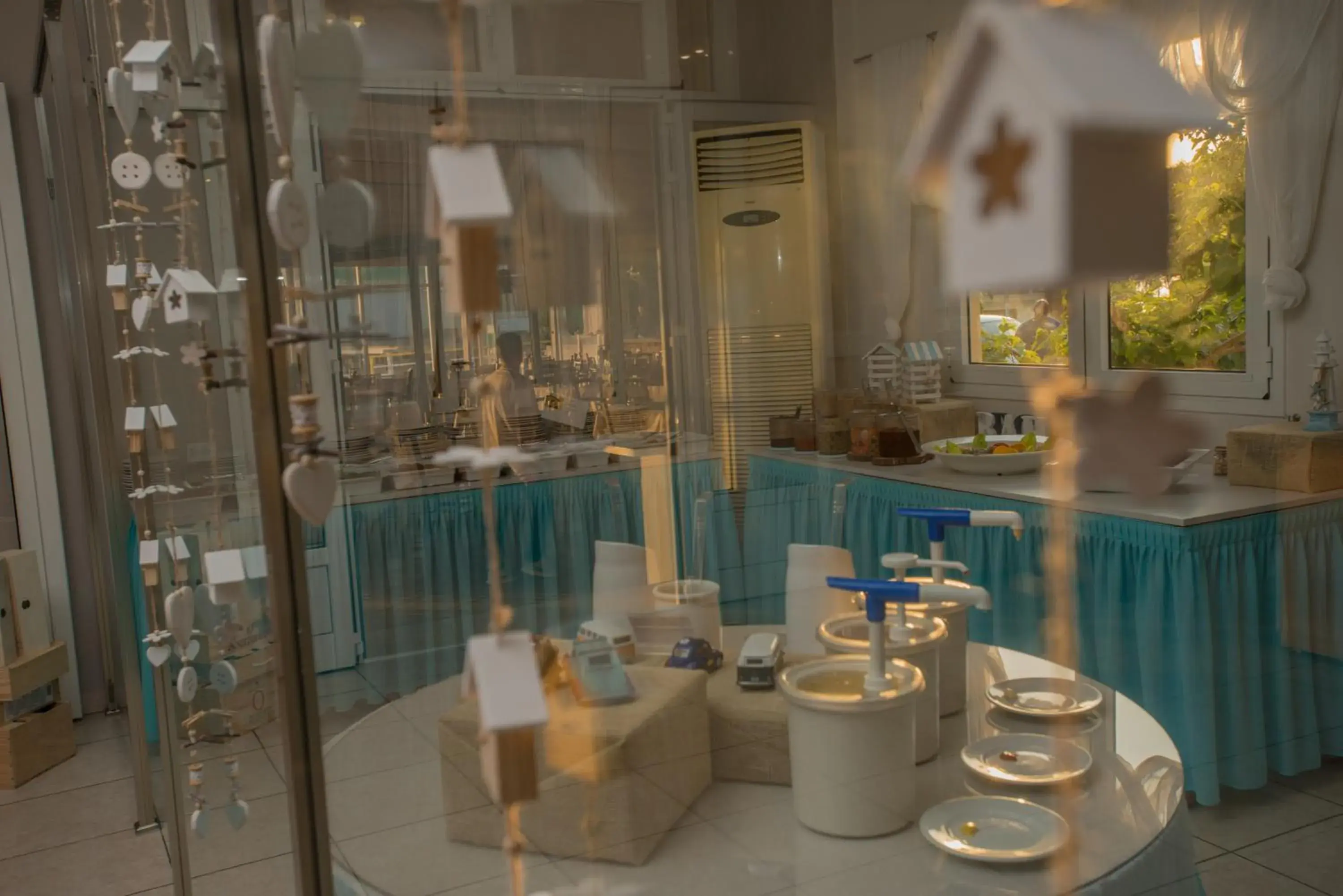 American breakfast in Fragiskos Hotel American breakfast in Fragiskos Hotel