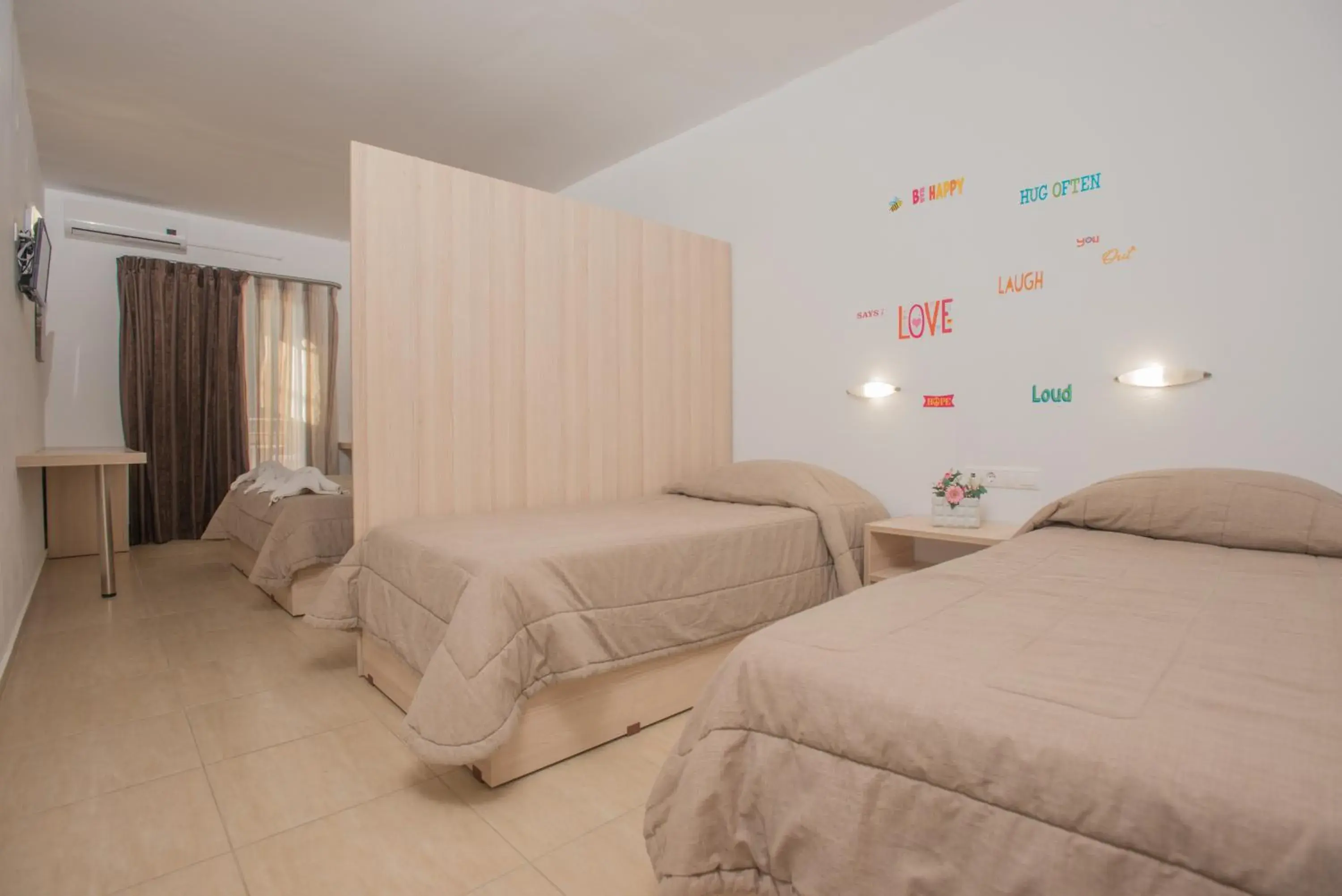 Bedroom, Bed in Fragiskos Hotel Bedroom, Bed in Fragiskos Hotel