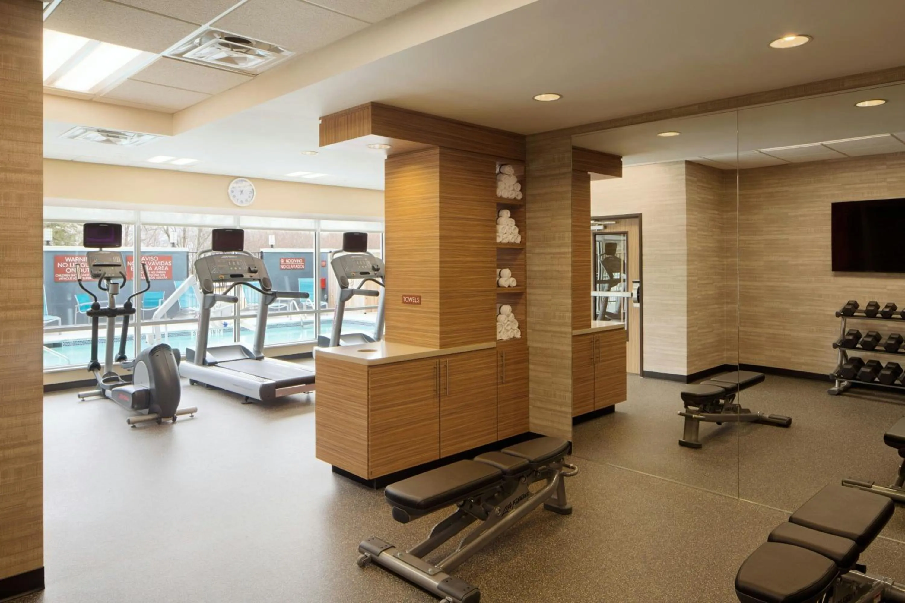 Fitness centre/facilities in TownePlace Suites by Marriott Austin Round Rock