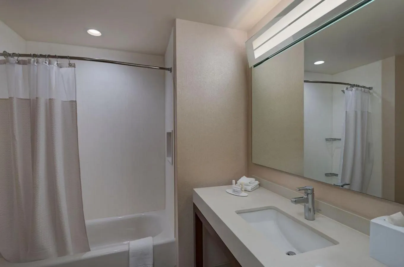 Shower in Courtyard by Marriott Houston Sugar Land/Lake Pointe