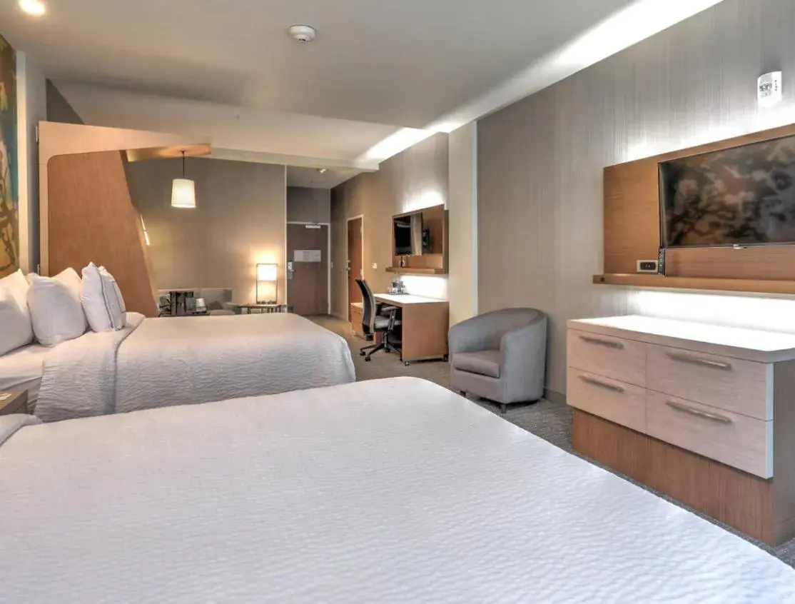 Queen Room with Two Queen Beds and Adapted Tub - Mobility Accessible in Courtyard by Marriott Deptford Queen Room with Two Queen Beds and Adapted Tub - Mobility Accessible in Courtyard by Marriott Deptford