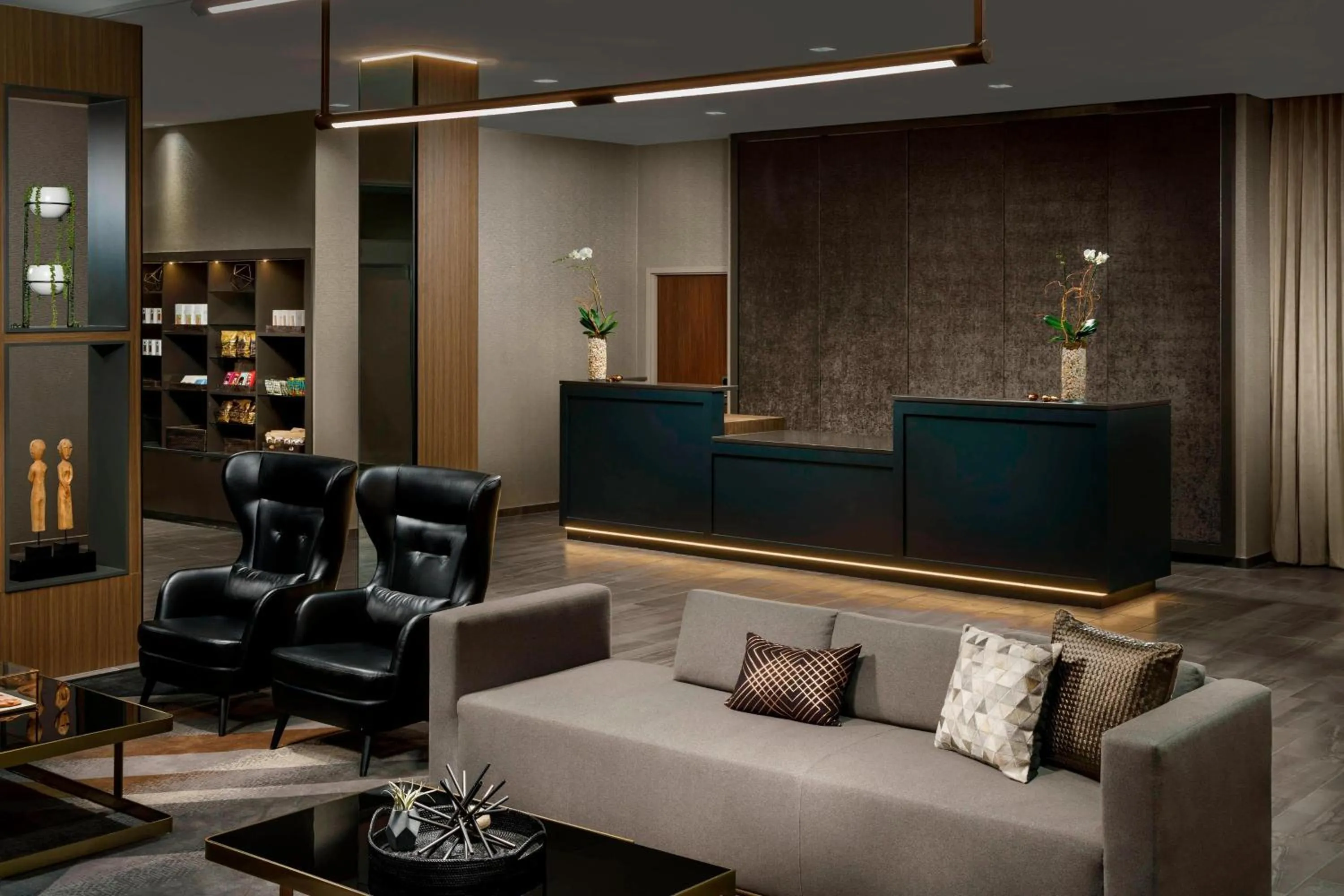 Lobby or reception in AC Hotel by Marriott Chapel Hill Downtown