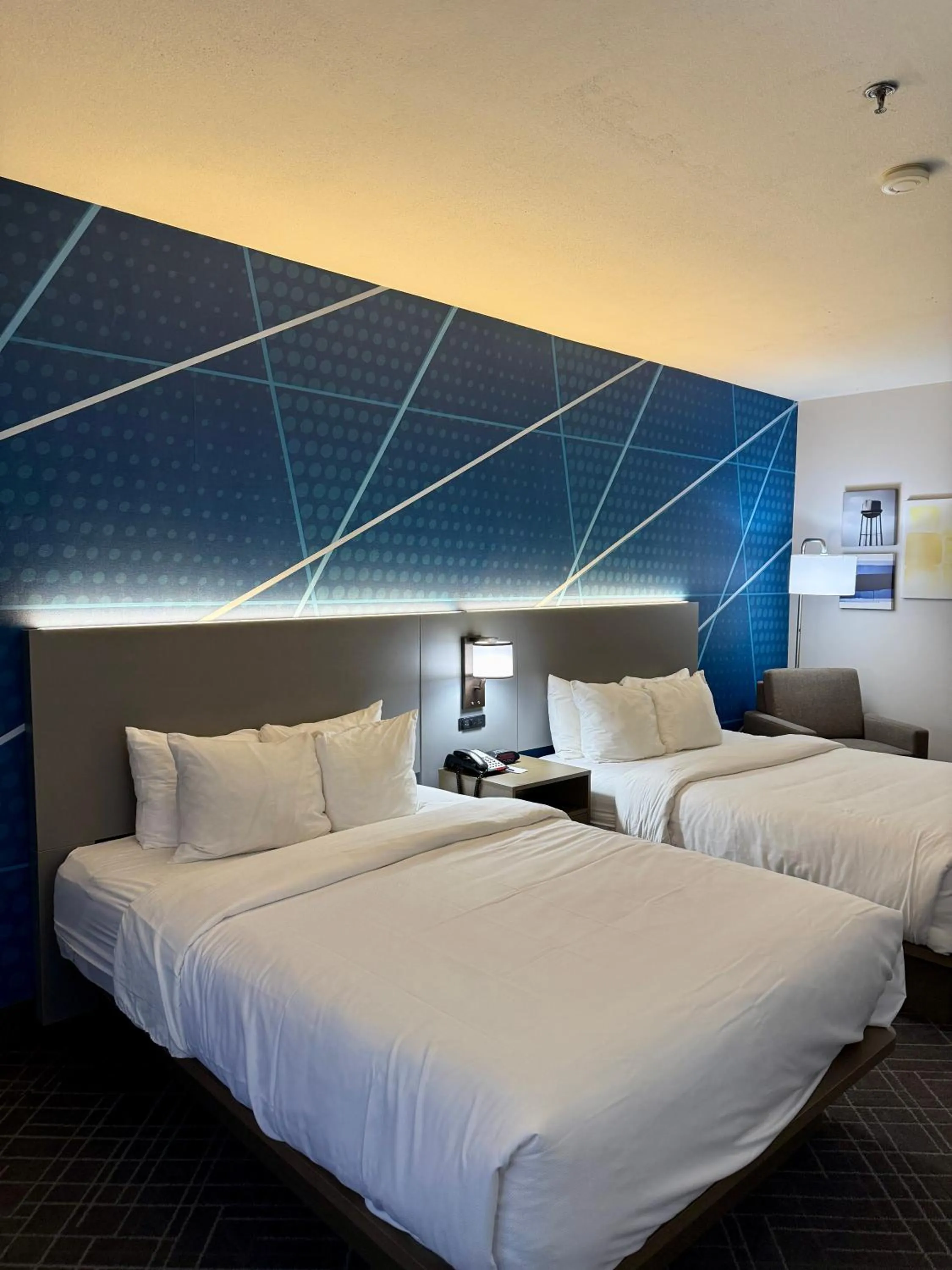 Bed in Comfort Inn & Suites Love Field-Dallas Market Center