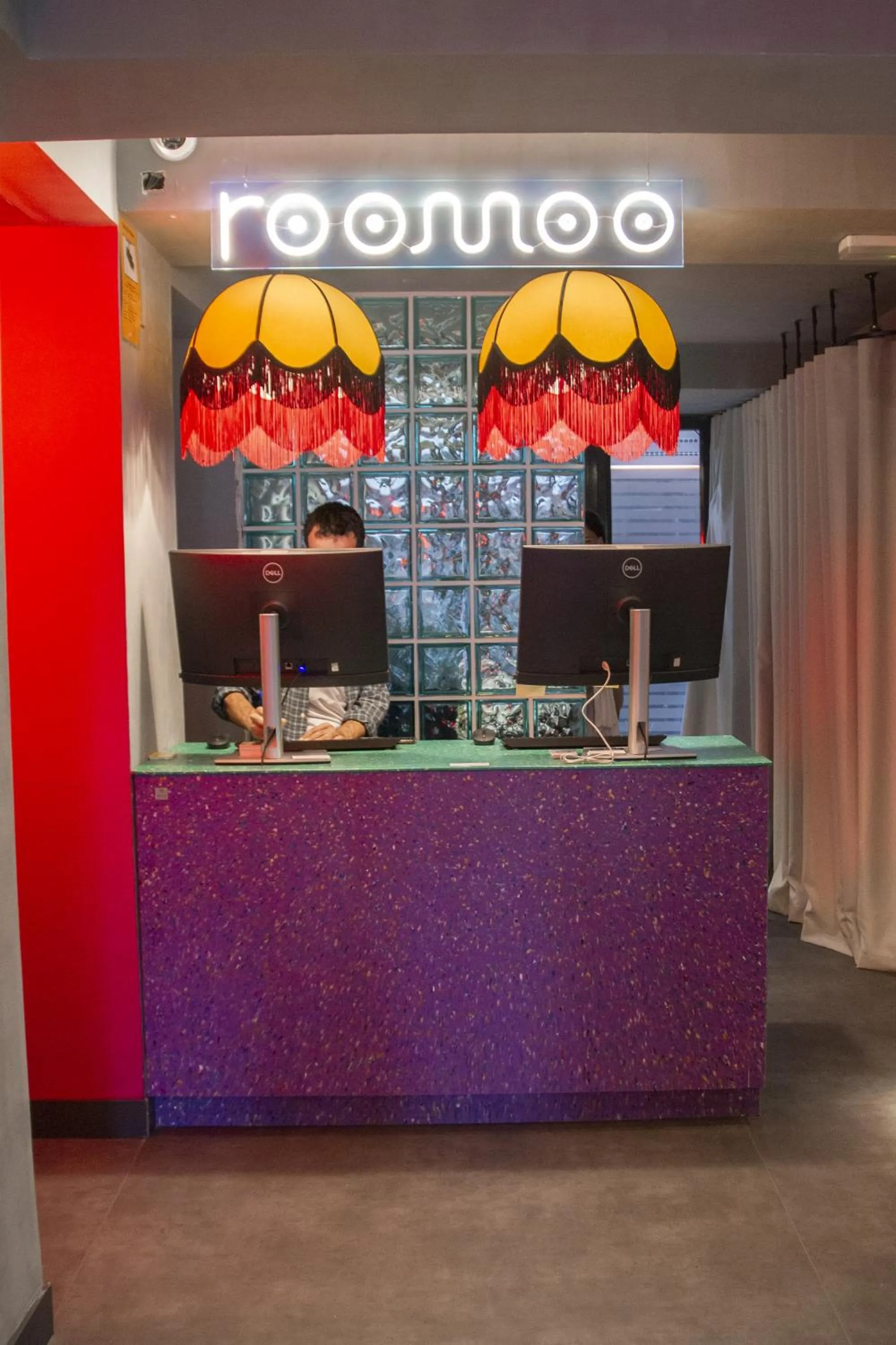 Lobby or reception in Youth Hostel Center Valencia