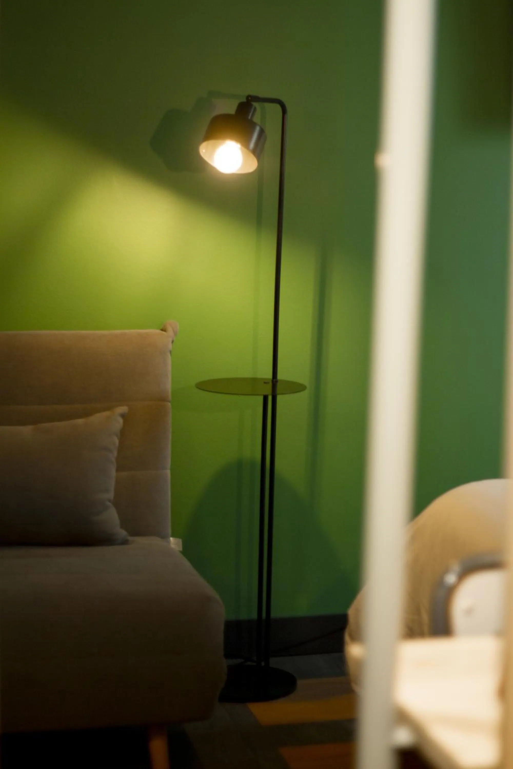 Decorative detail, Bed in Youth Hostel Center Valencia