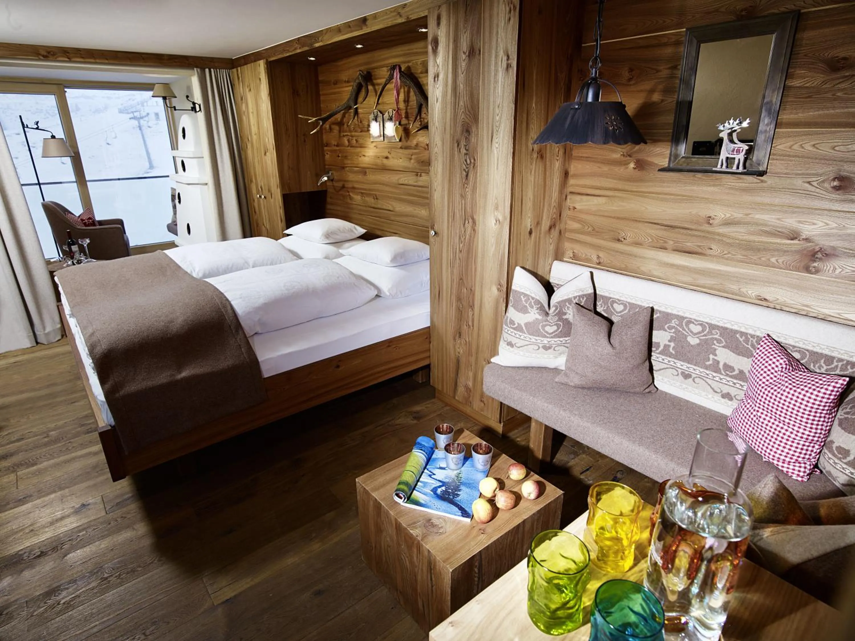 Photo of the whole room, Bed in Hotel Alpenfriede