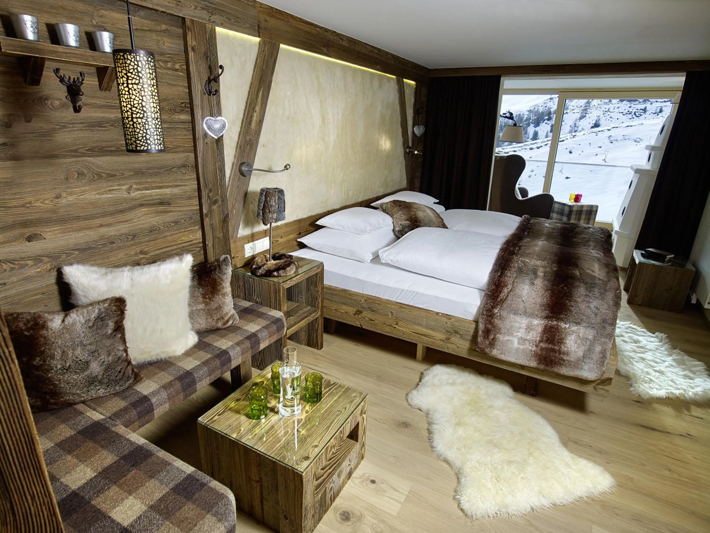 Photo of the whole room, Bed in Hotel Alpenfriede