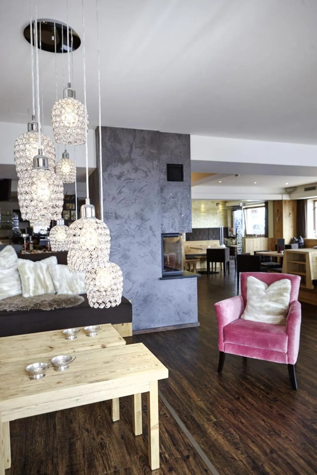 Lounge or bar in Hotel Alpenfriede