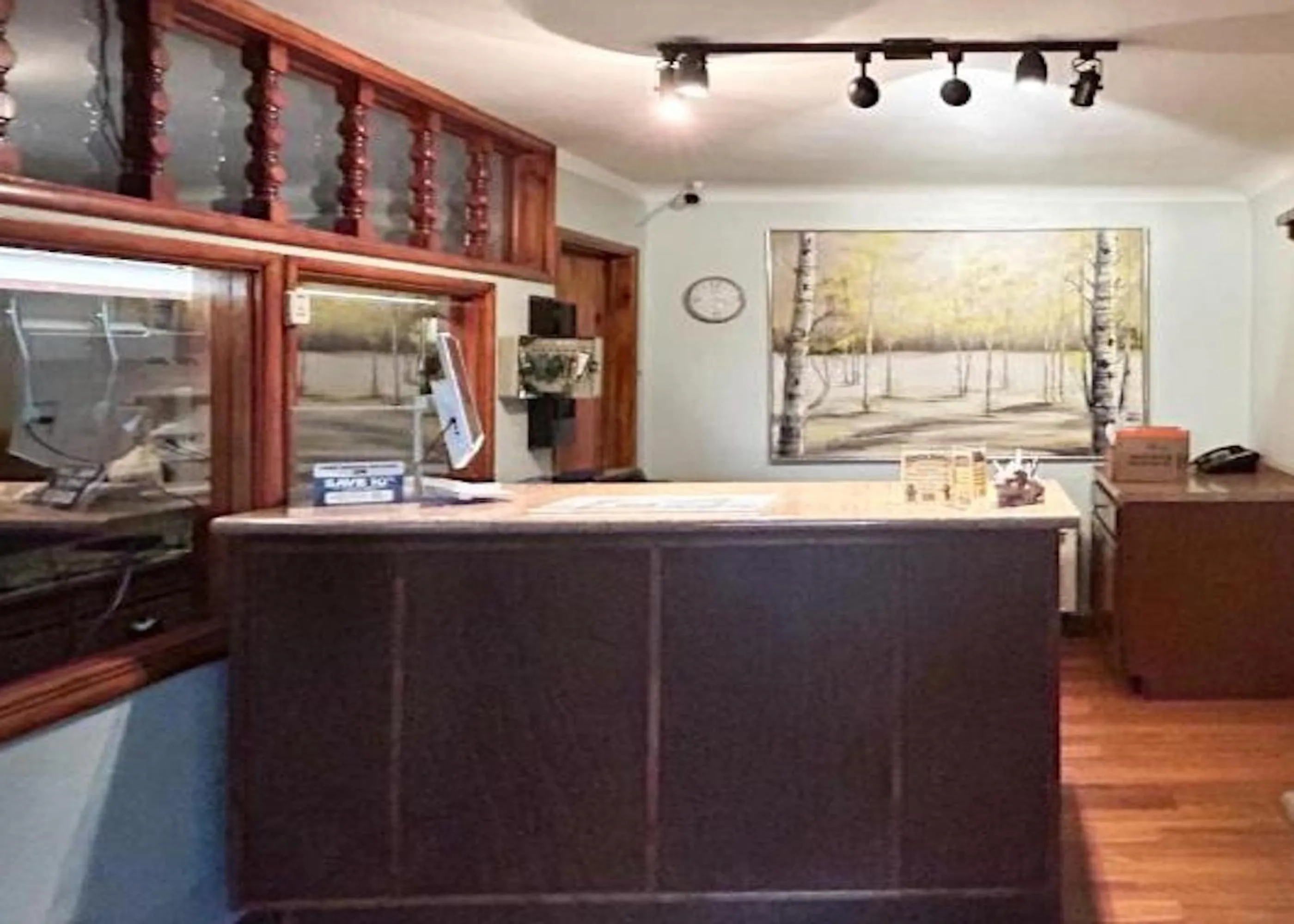 Lobby or reception in Motel 6 Williams AZ Historic Route 66