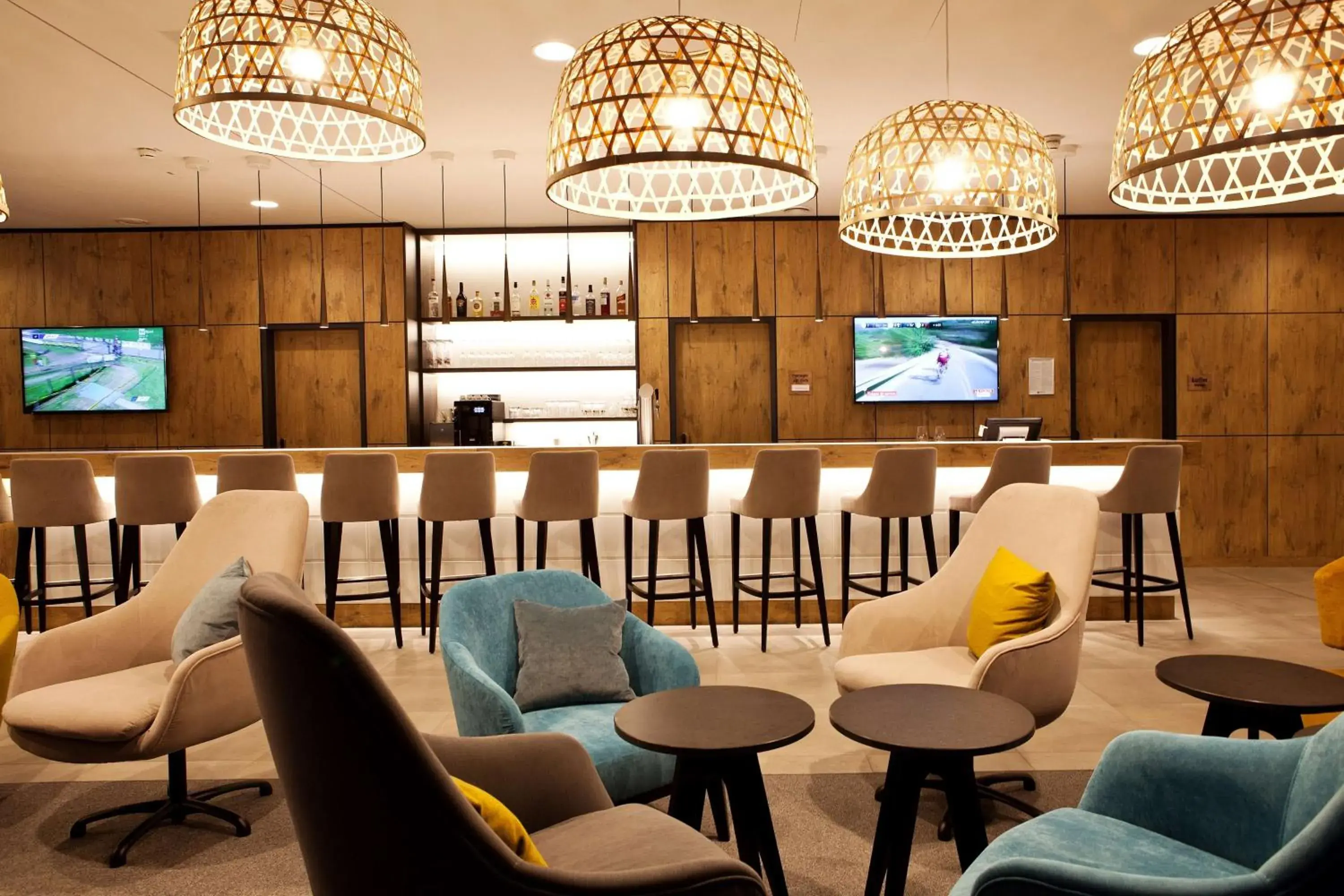 Lobby or reception in Hampton By Hilton Aachen Tivoli Lobby or reception in Hampton By Hilton Aachen Tivoli