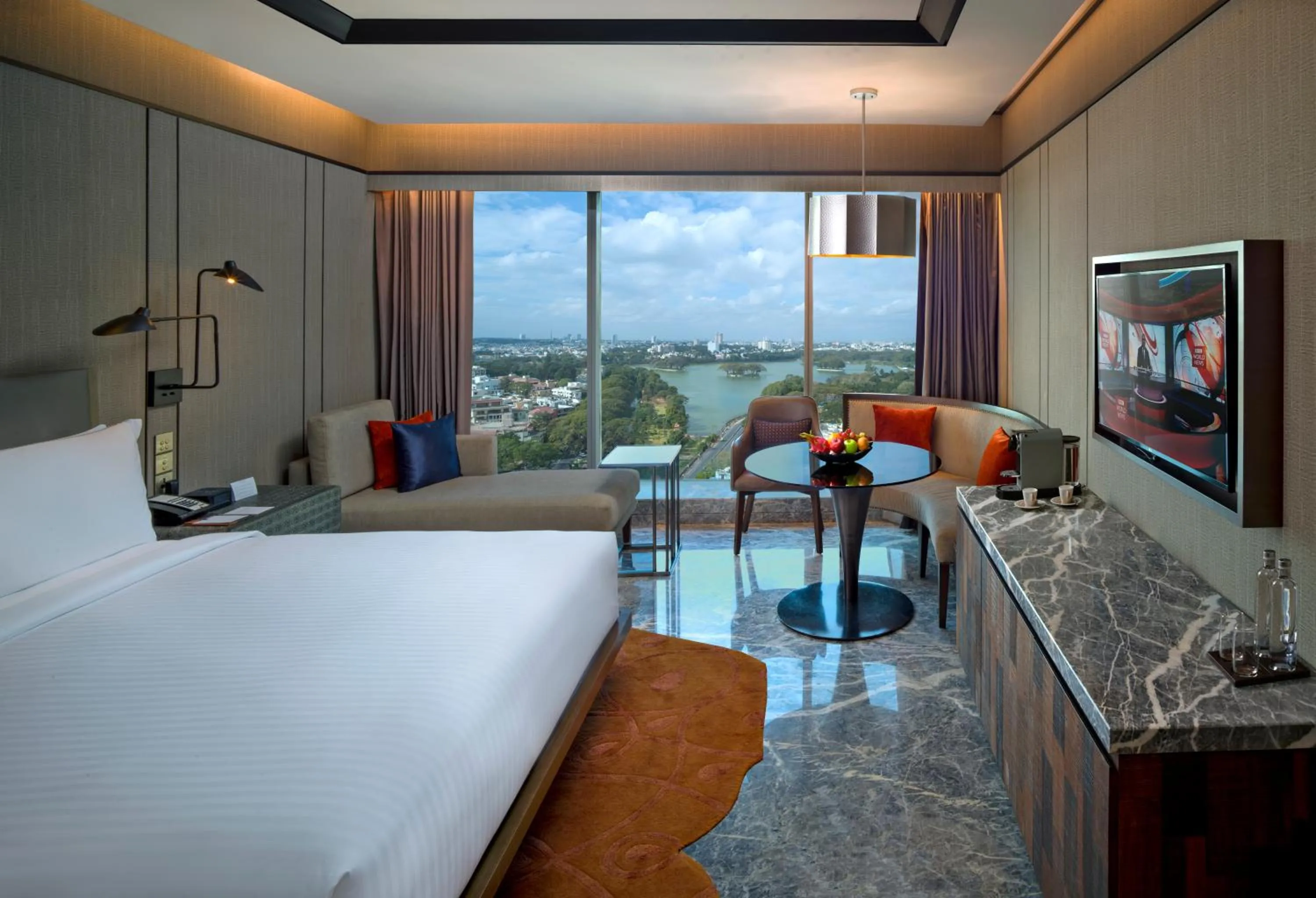 Bedroom, Bed in Conrad Bengaluru