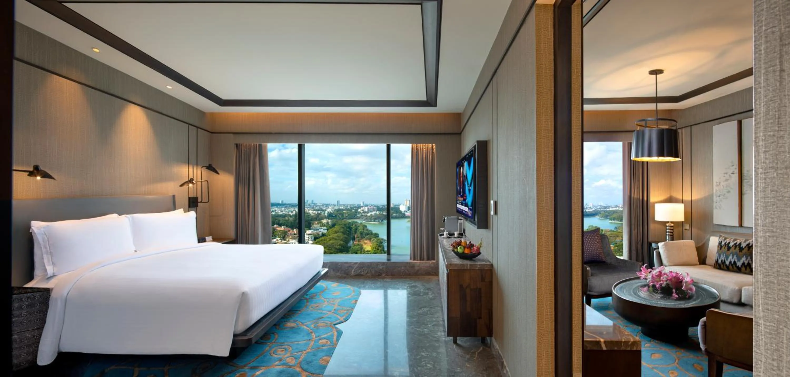 Bedroom, Bed in Conrad Bengaluru