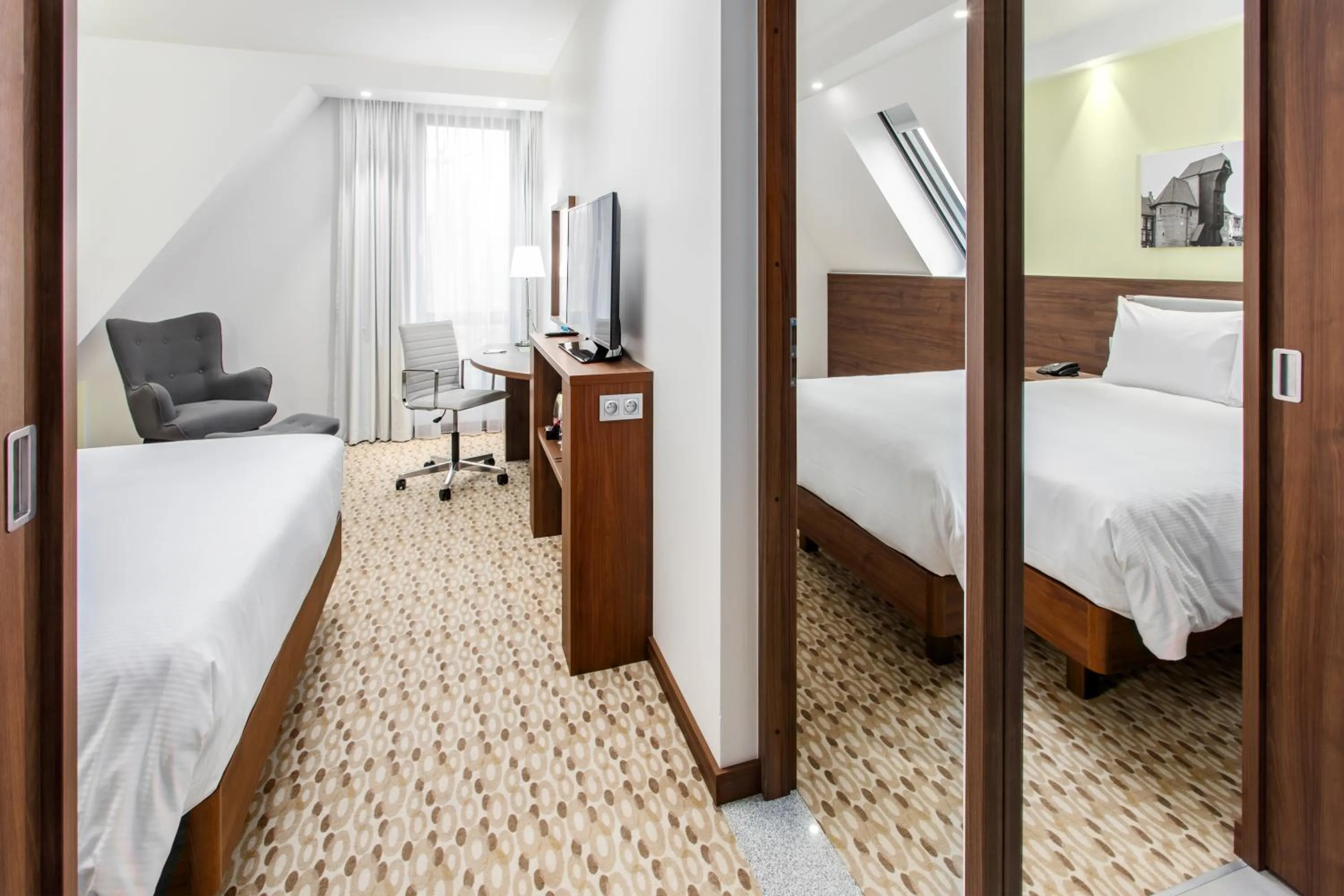 Bed in Hampton By Hilton Gdansk Oliwa