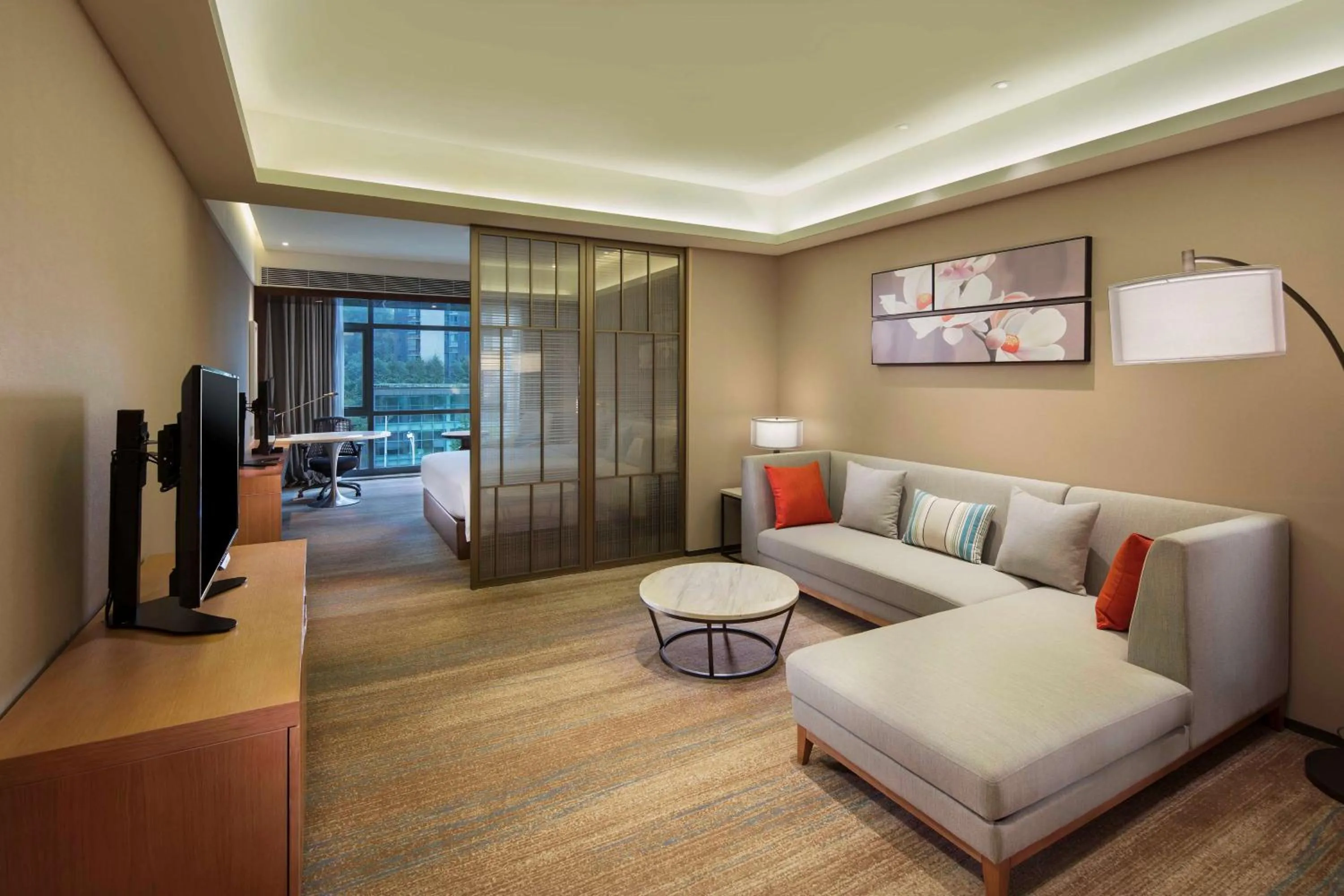 Bedroom in Hilton Garden Inn Shiyan