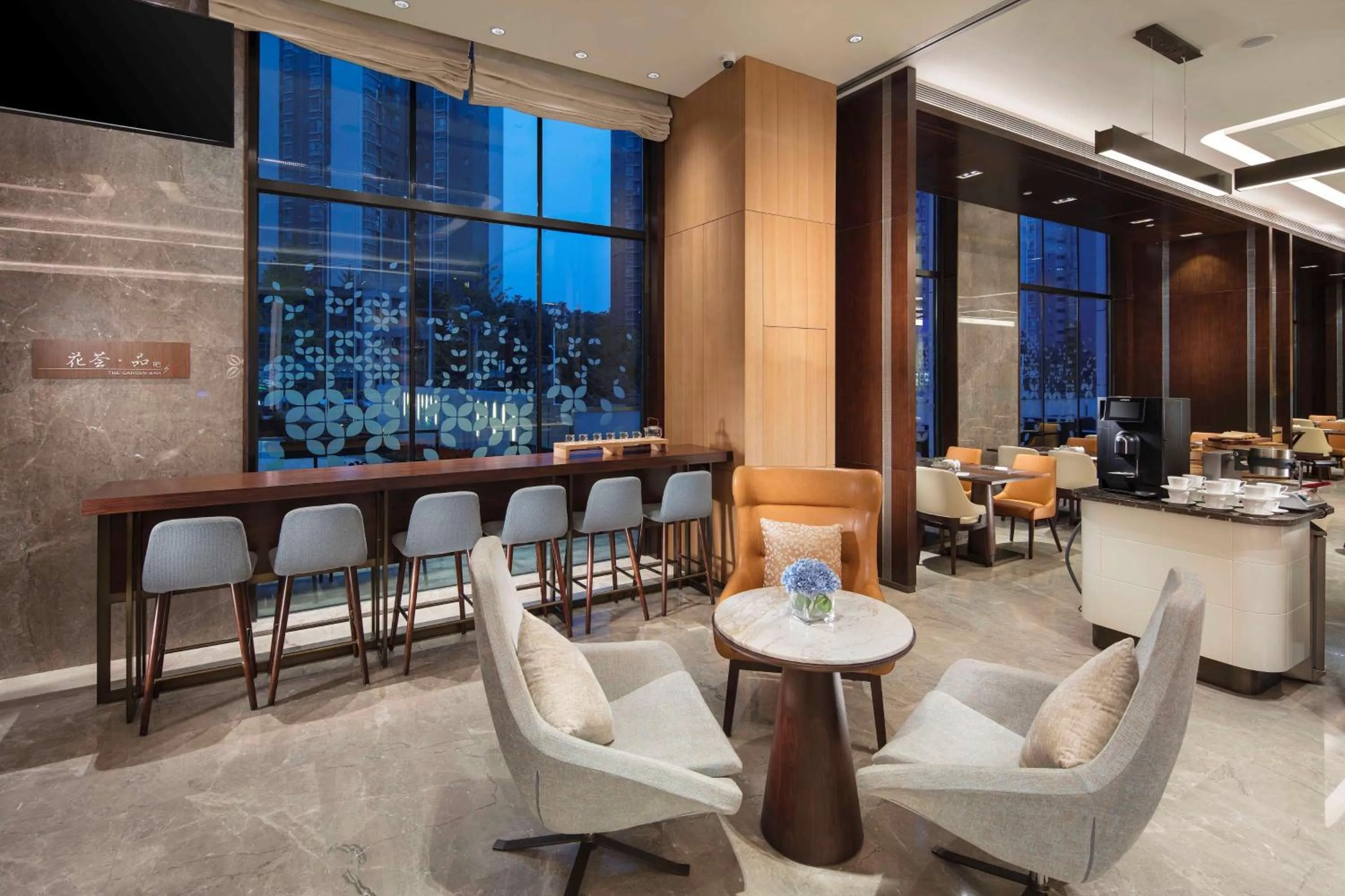 Lobby or reception in Hilton Garden Inn Shiyan