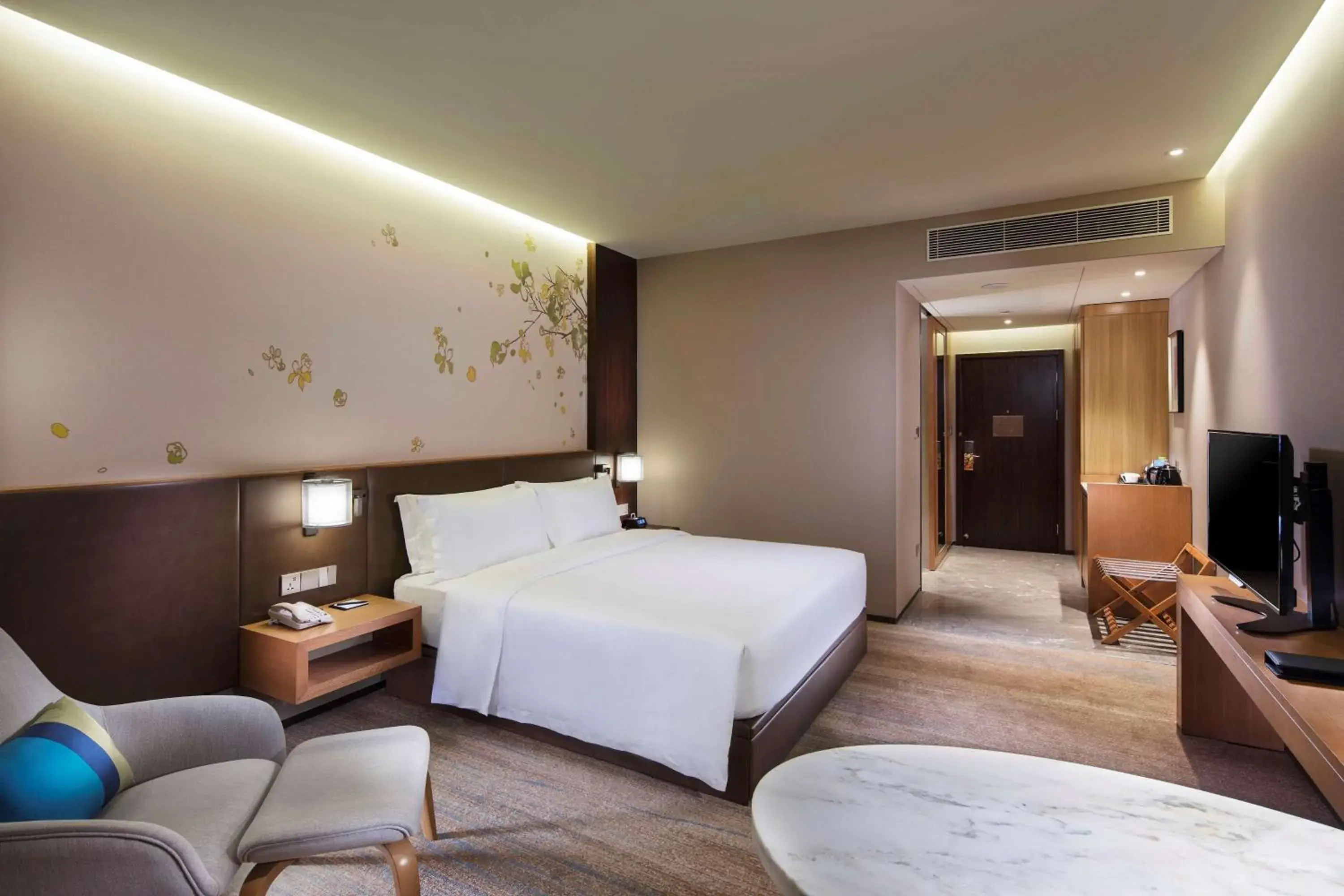 King Guest Room in Hilton Garden Inn Shiyan King Guest Room in Hilton Garden Inn Shiyan