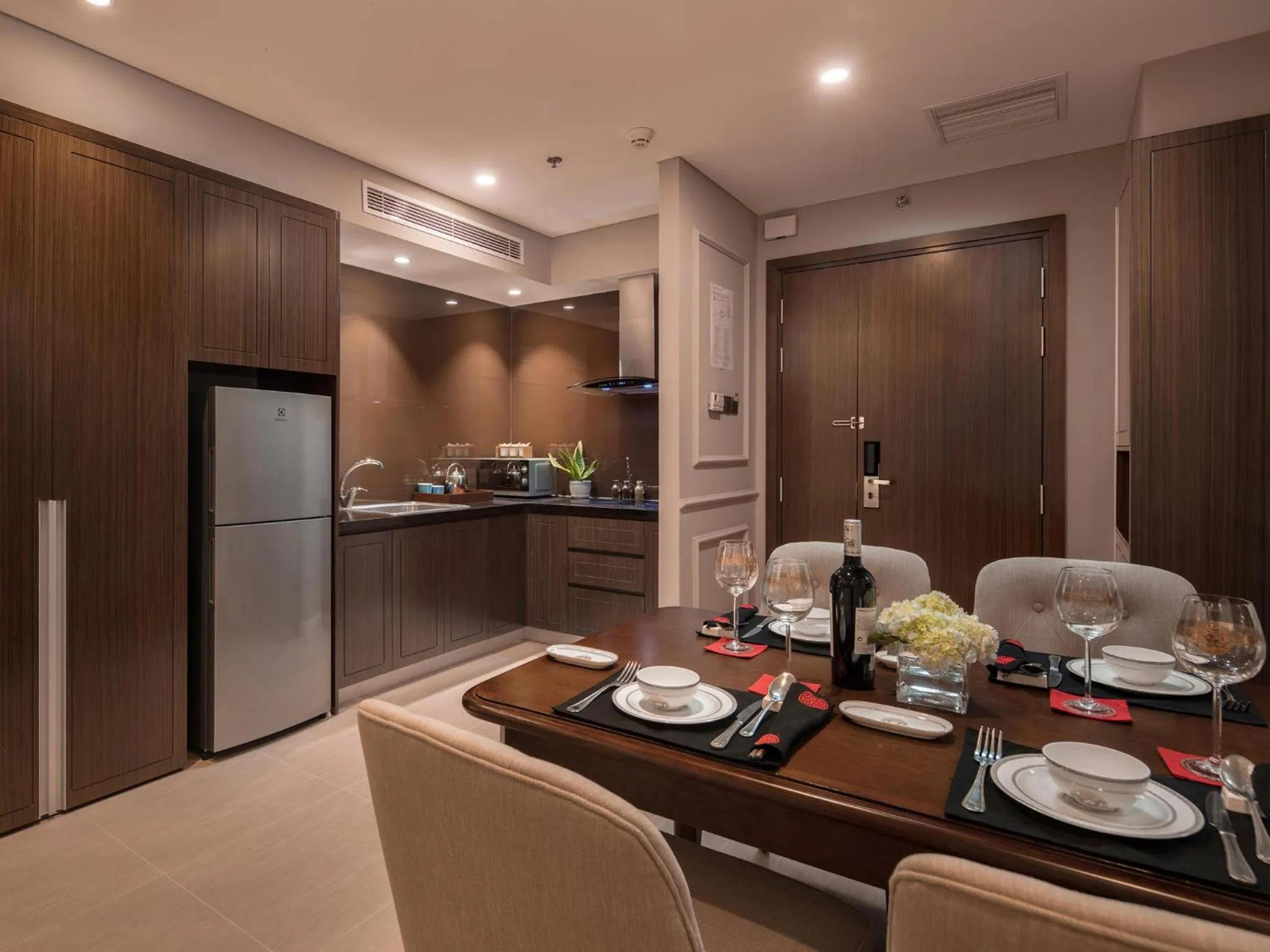 Dining area in Altara Suites Da Nang by AHG
