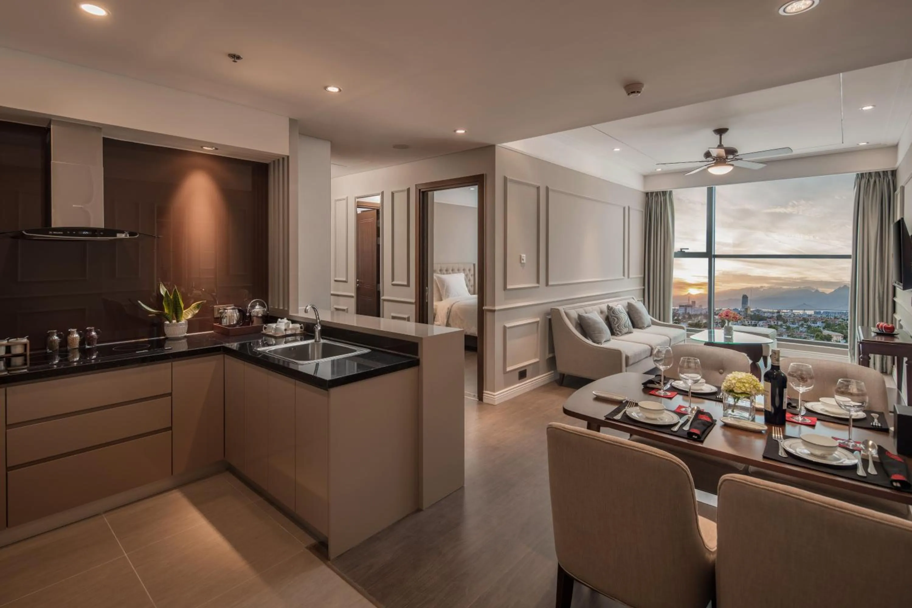 City view in Altara Suites Da Nang by AHG