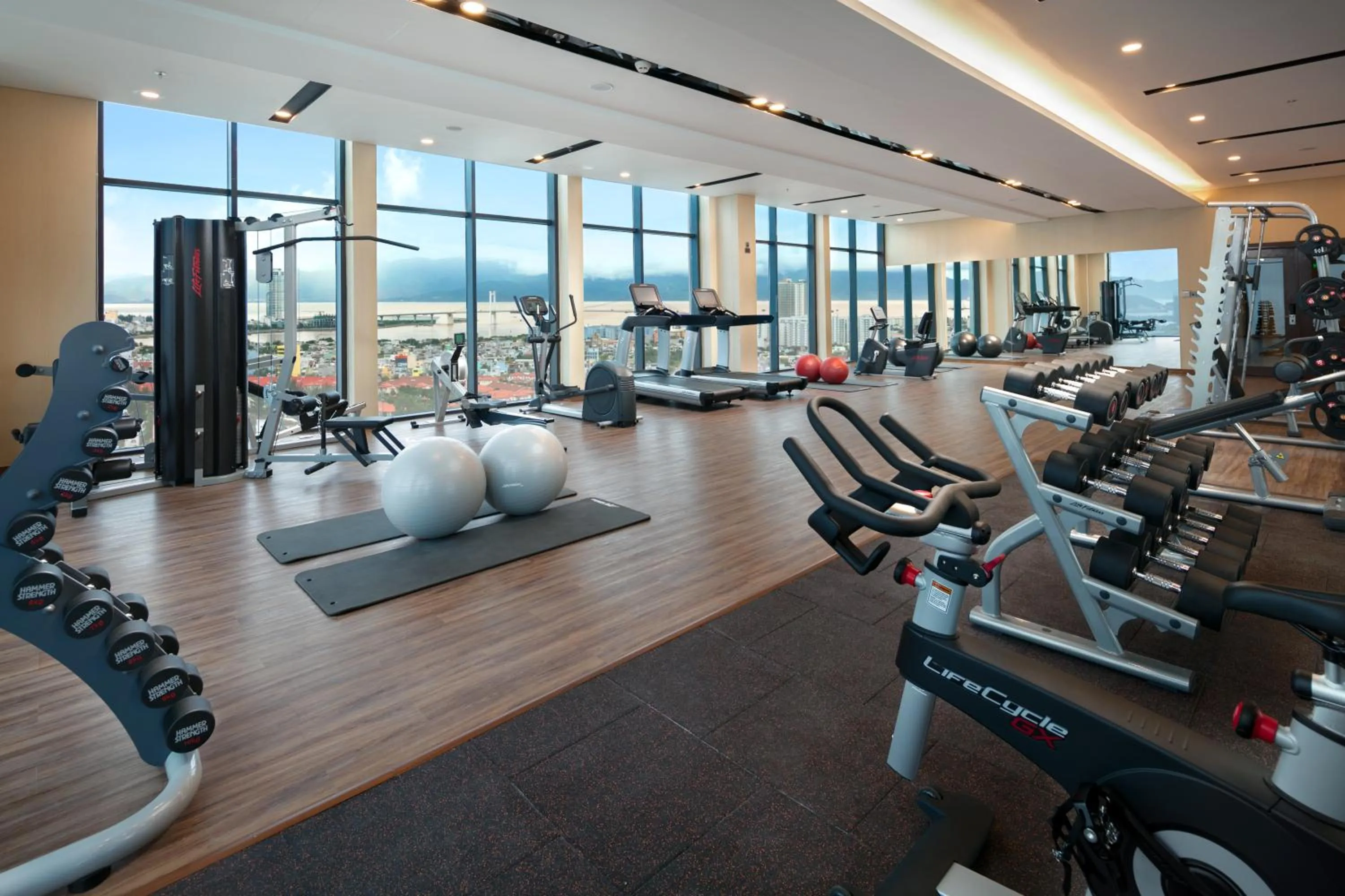 Fitness centre/facilities in Altara Suites Da Nang by AHG