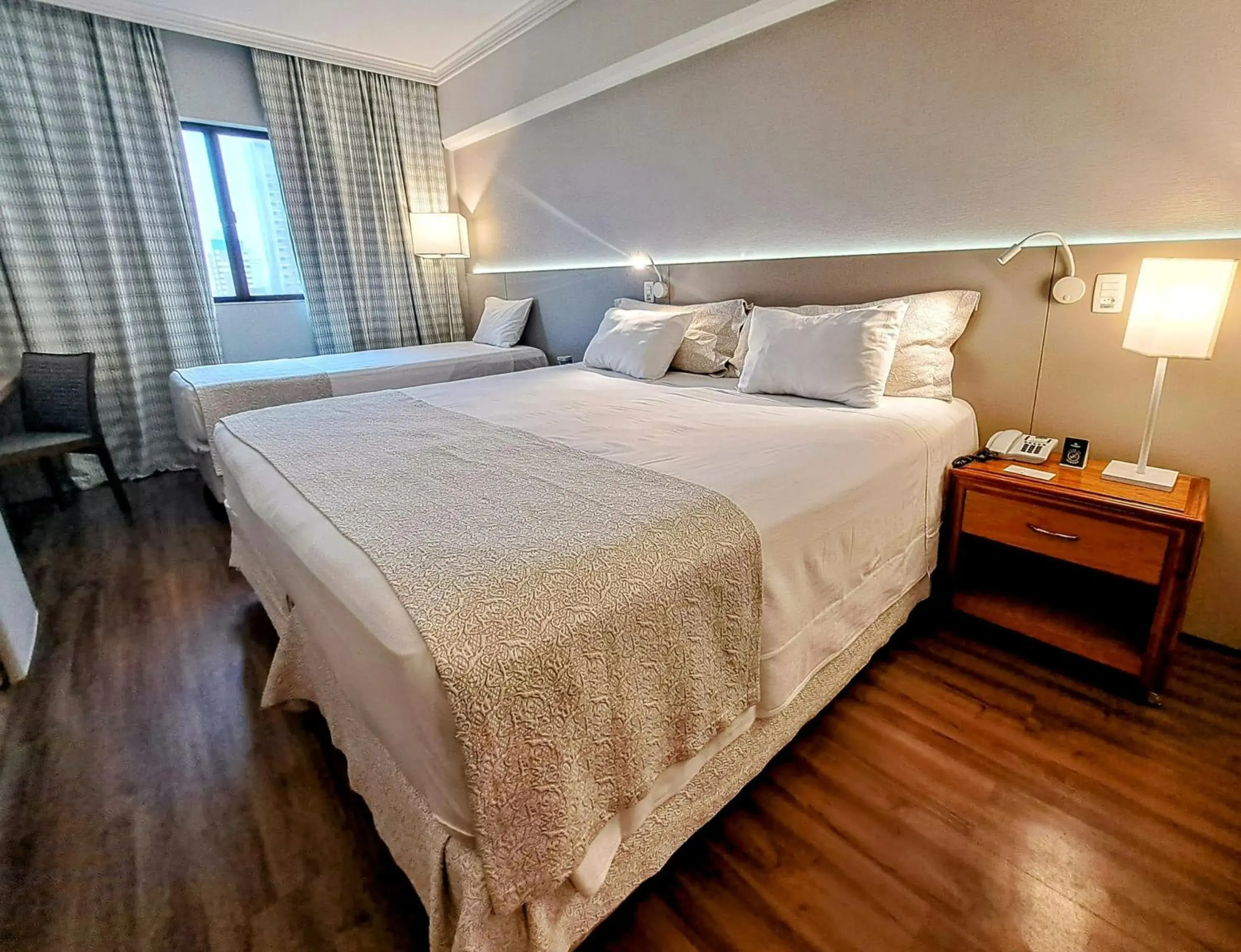 Bedroom, Bed in Bourbon Convention Hotel Santos Bedroom, Bed in Bourbon Convention Hotel Santos