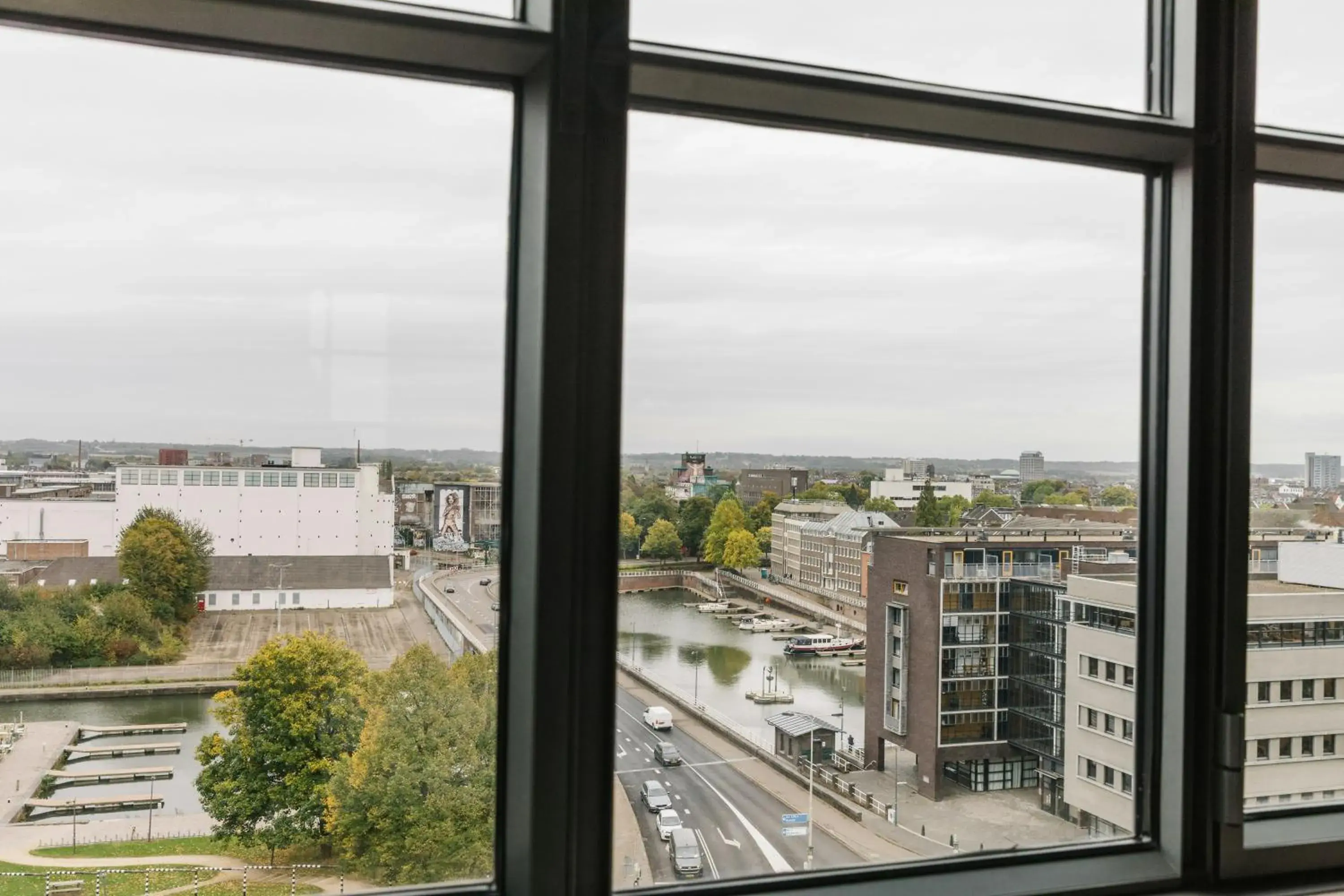 Bedroom in The Social Hub Maastricht Bedroom in The Social Hub Maastricht